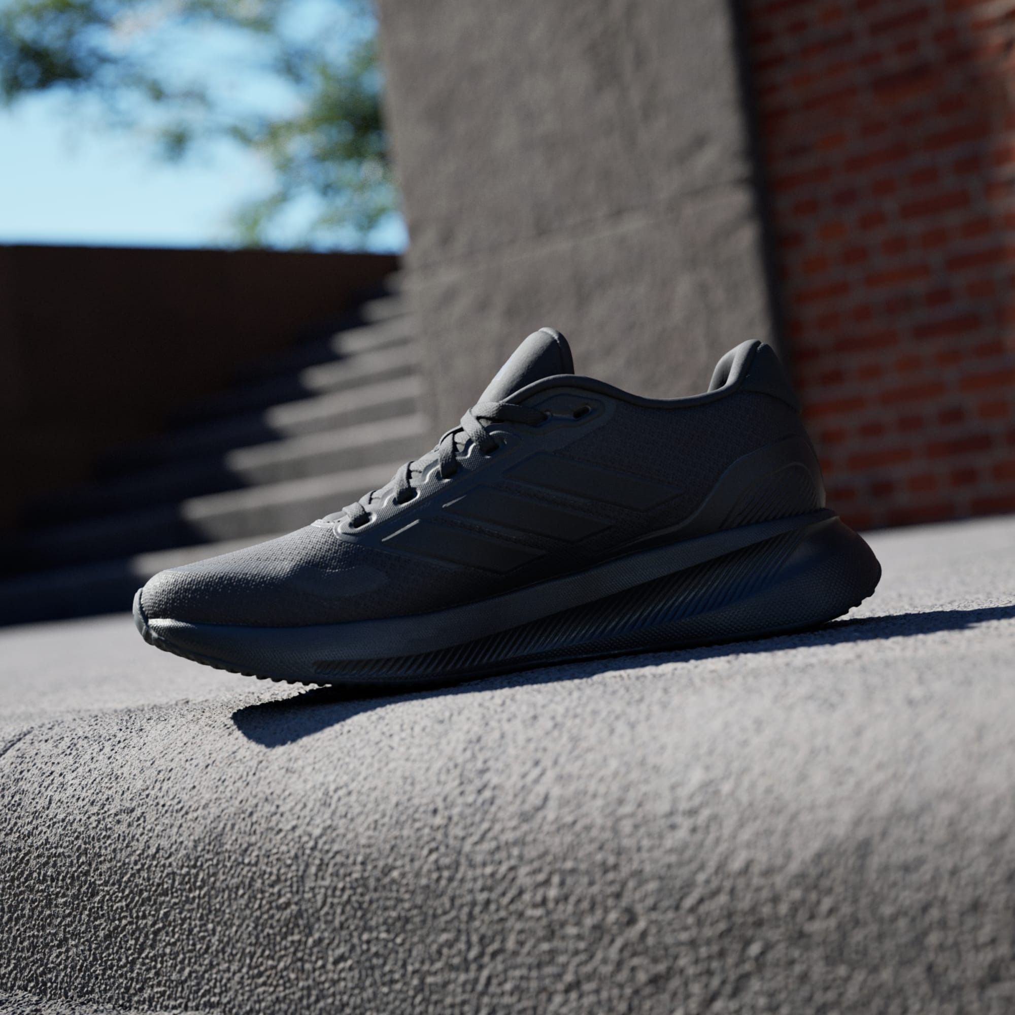 Кроссовки женские Adidas Runfalcon 5 W IE8828 36 (3.5 UK) черные фото 8