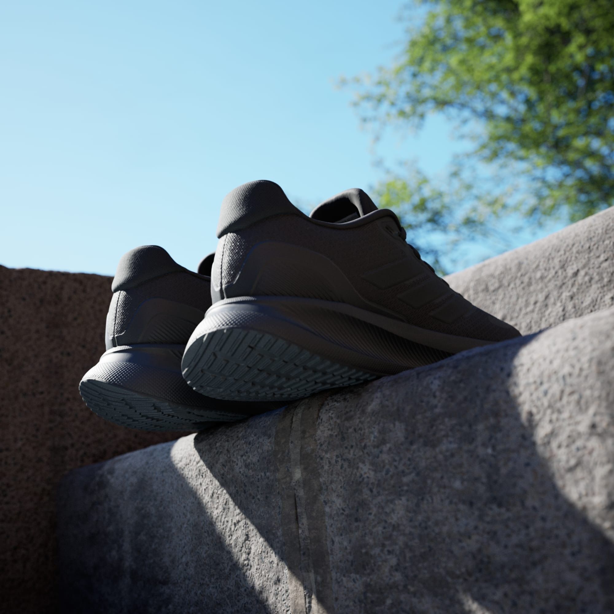 Кроссовки женские Adidas Runfalcon 5 W IE8828 36 (3.5 UK) черные фото 10