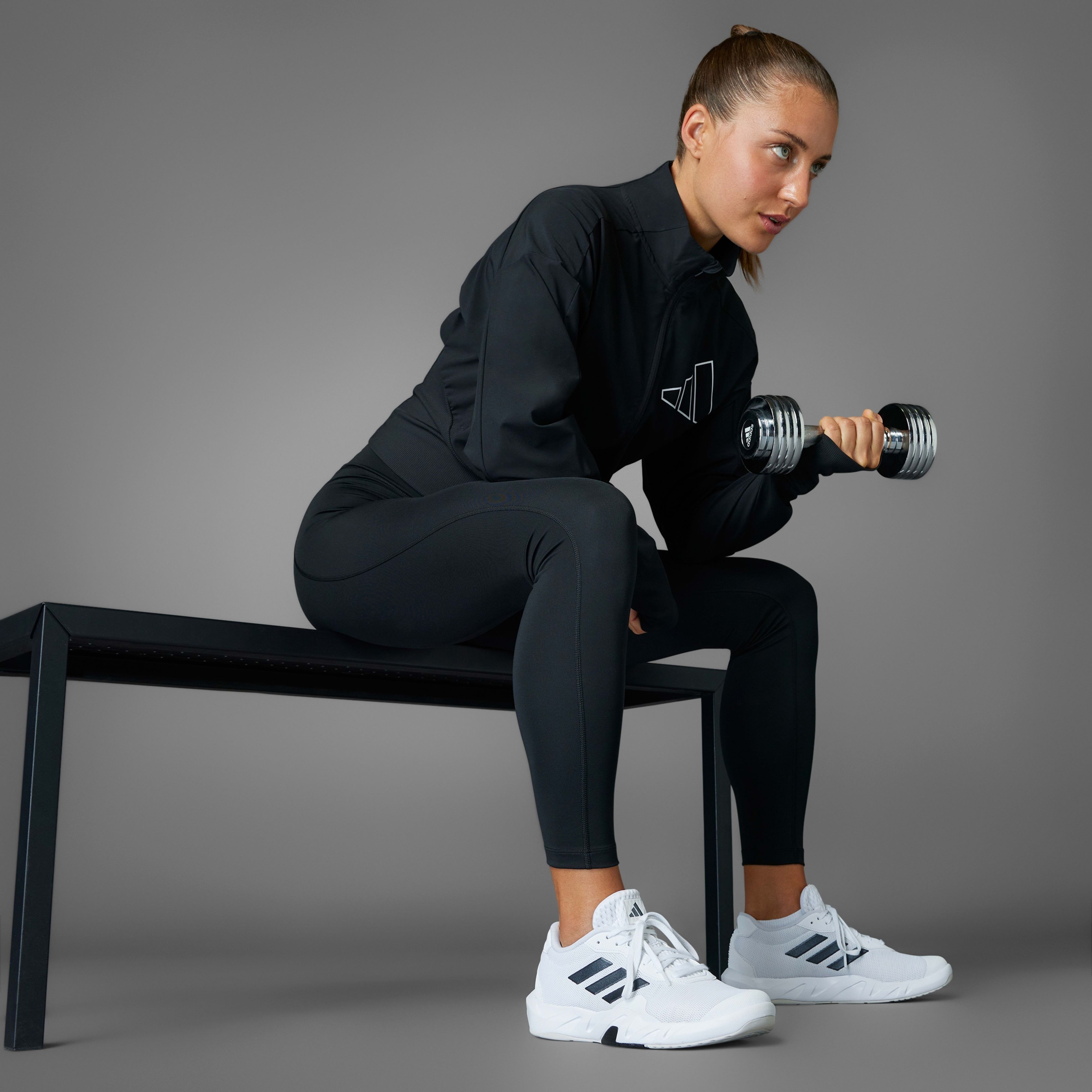 Кроссовки женские Adidas Amplimove Trainer W IF0958 36 (3.5 UK) белые фото 