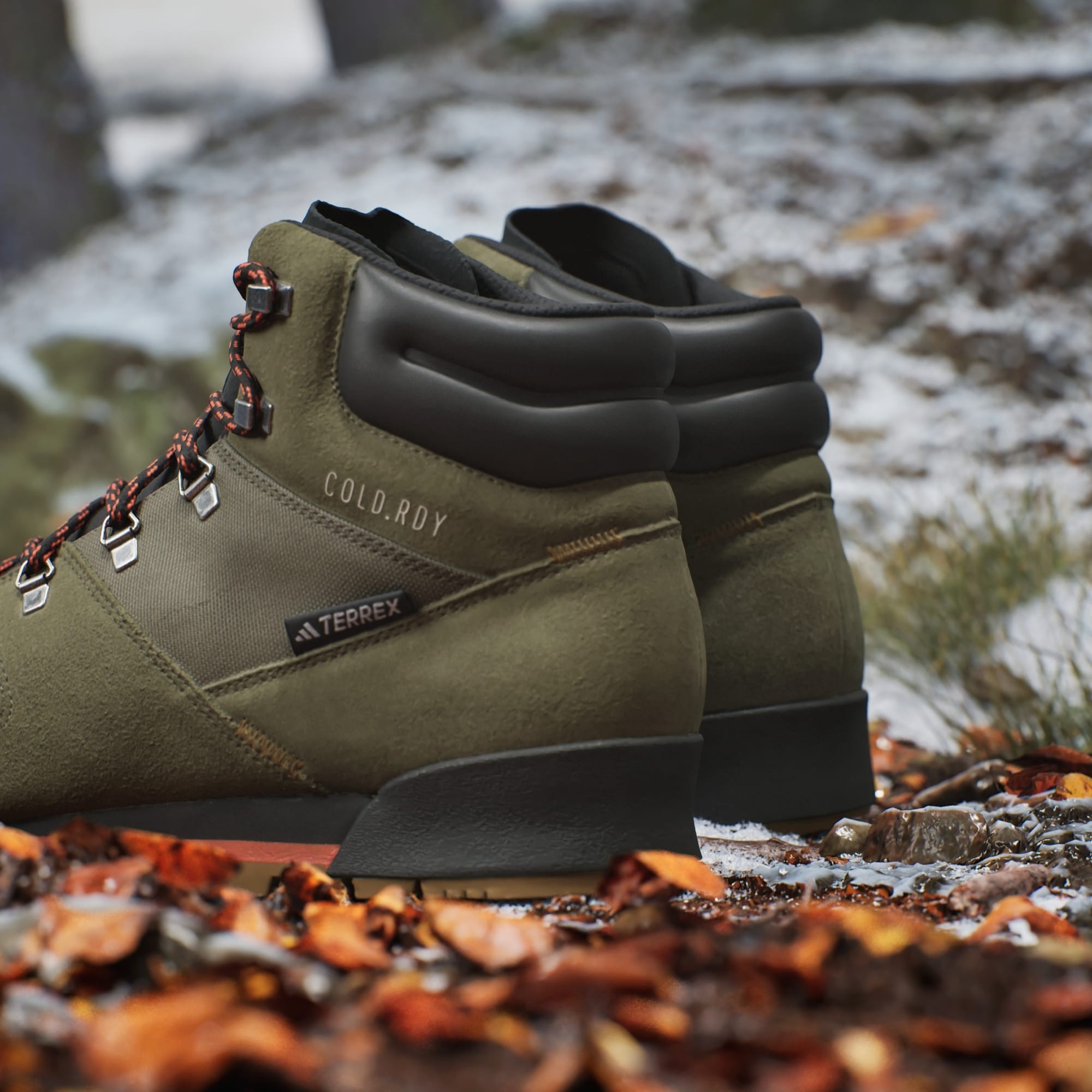 Черевики трекінгові чоловічі Adidas Terrex Snowpitch C.RDY IH3665 40 (6.5 UK) оливковіфото