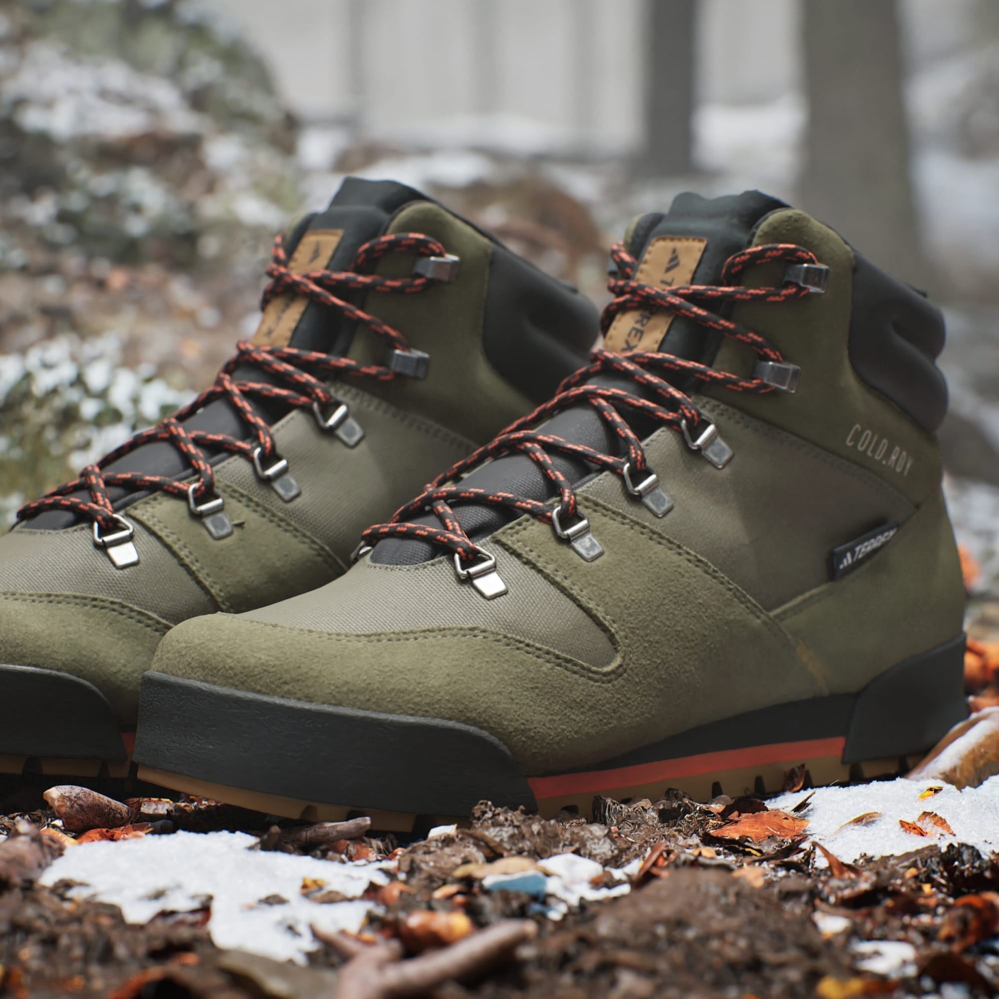 Черевики трекінгові чоловічі Adidas Terrex Snowpitch C.RDY IH3665 40 (6.5 UK) оливковіфото