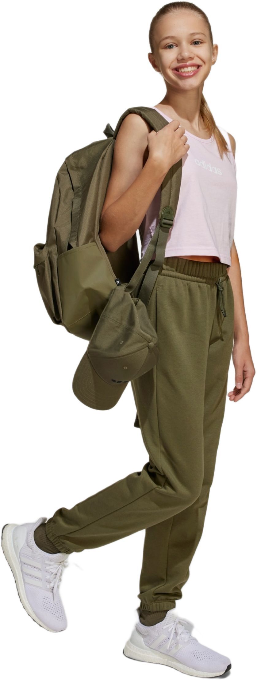 Рюкзак Adidas Clsc Bars Bp IS7051 NS оливковийфото7