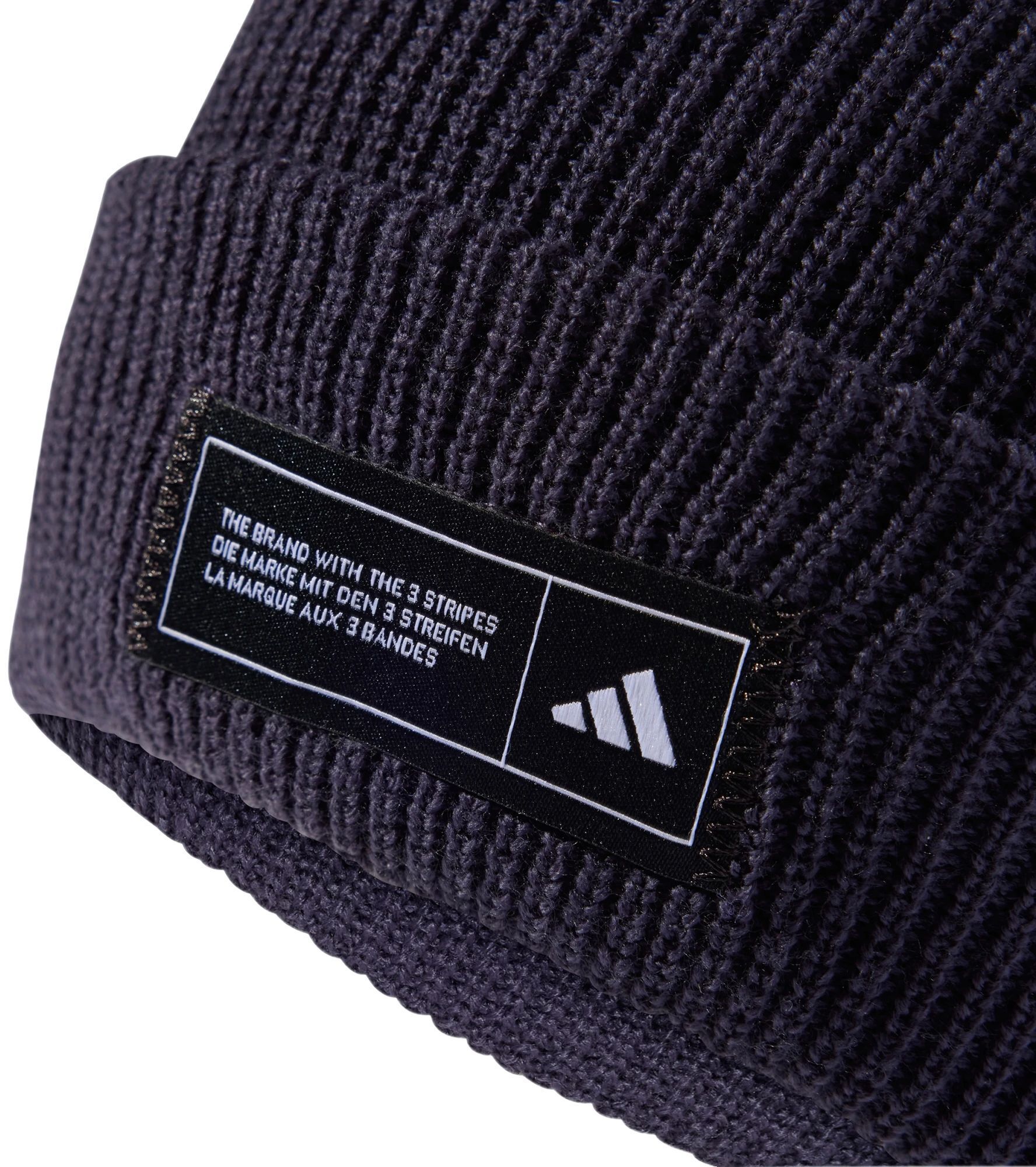 Шапка Adidas Ess Beanie Cuff IY5256 OSFW синяя фото 2