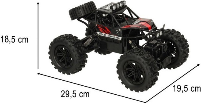 Машинка Revolt на р/к "Rock Crawler 4x4", светящиеся фары (TG1021) фото 