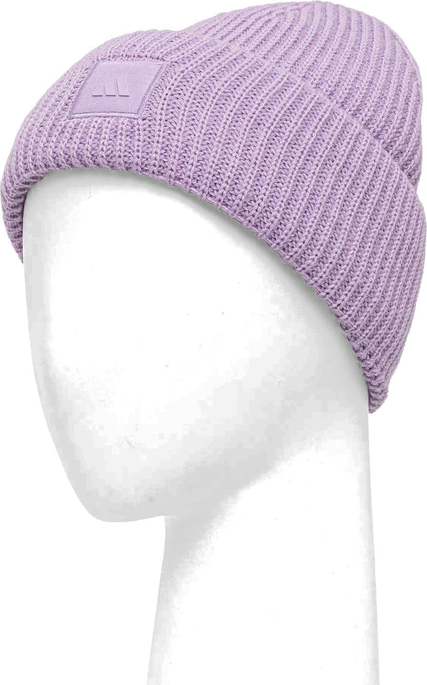 Шапка Adidas Wid Cuff Beanie JM1543 OSFW фиолетовая фото 3