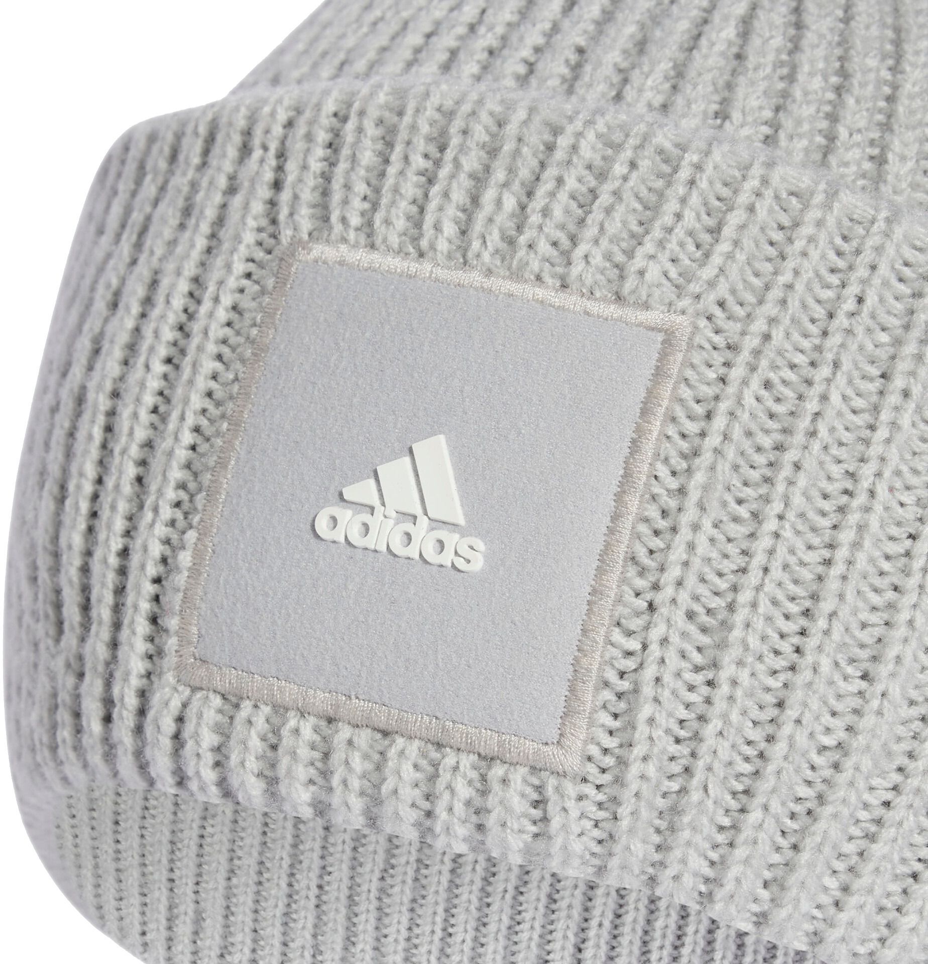 Шапка Adidas Wid Cuff Beanie JM1544 OSFW серая фото 2