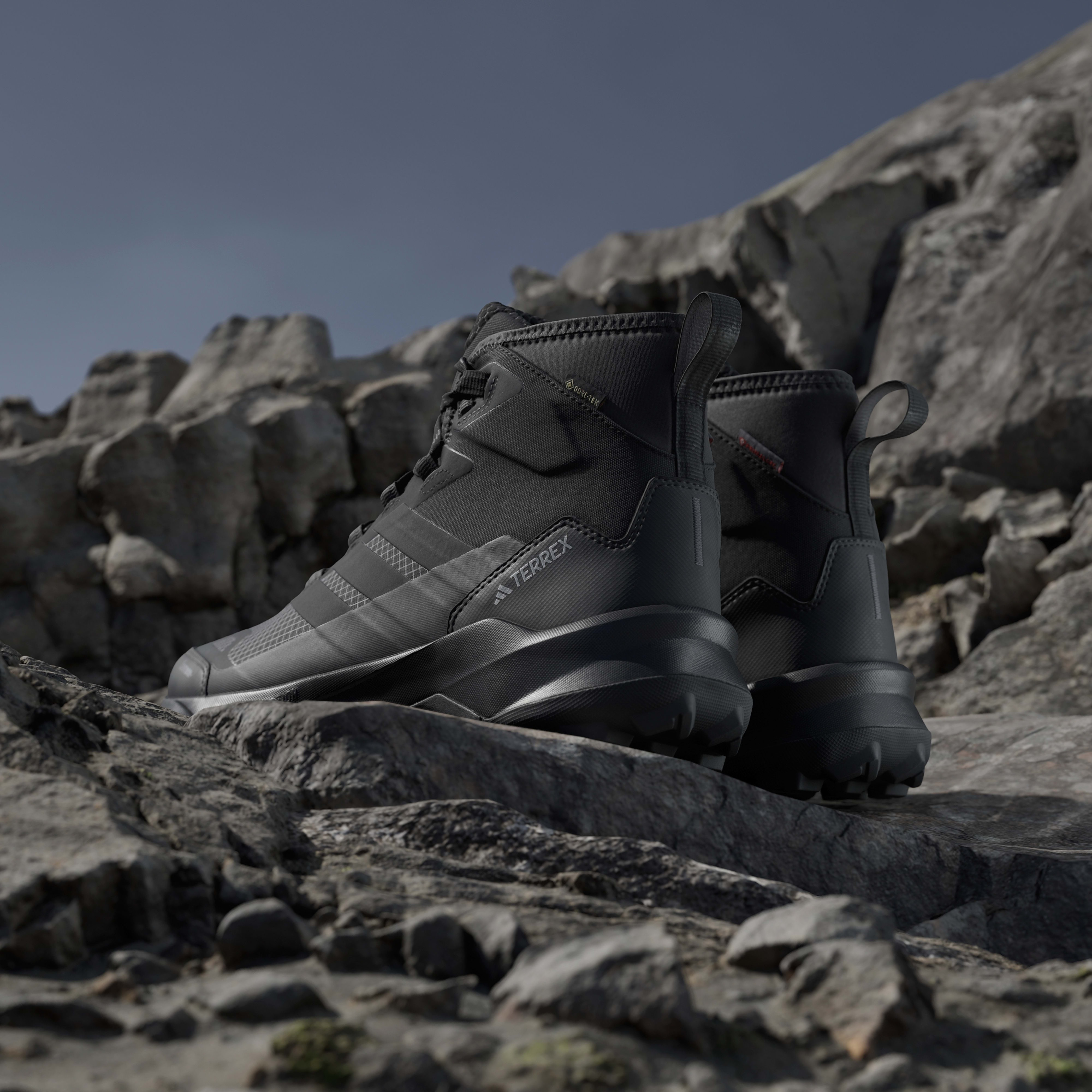 Ботинки мужские Adidas Skychaser AX5 Mid GTX Clima JQ2205 40 (6.5 UK) черные фото 13