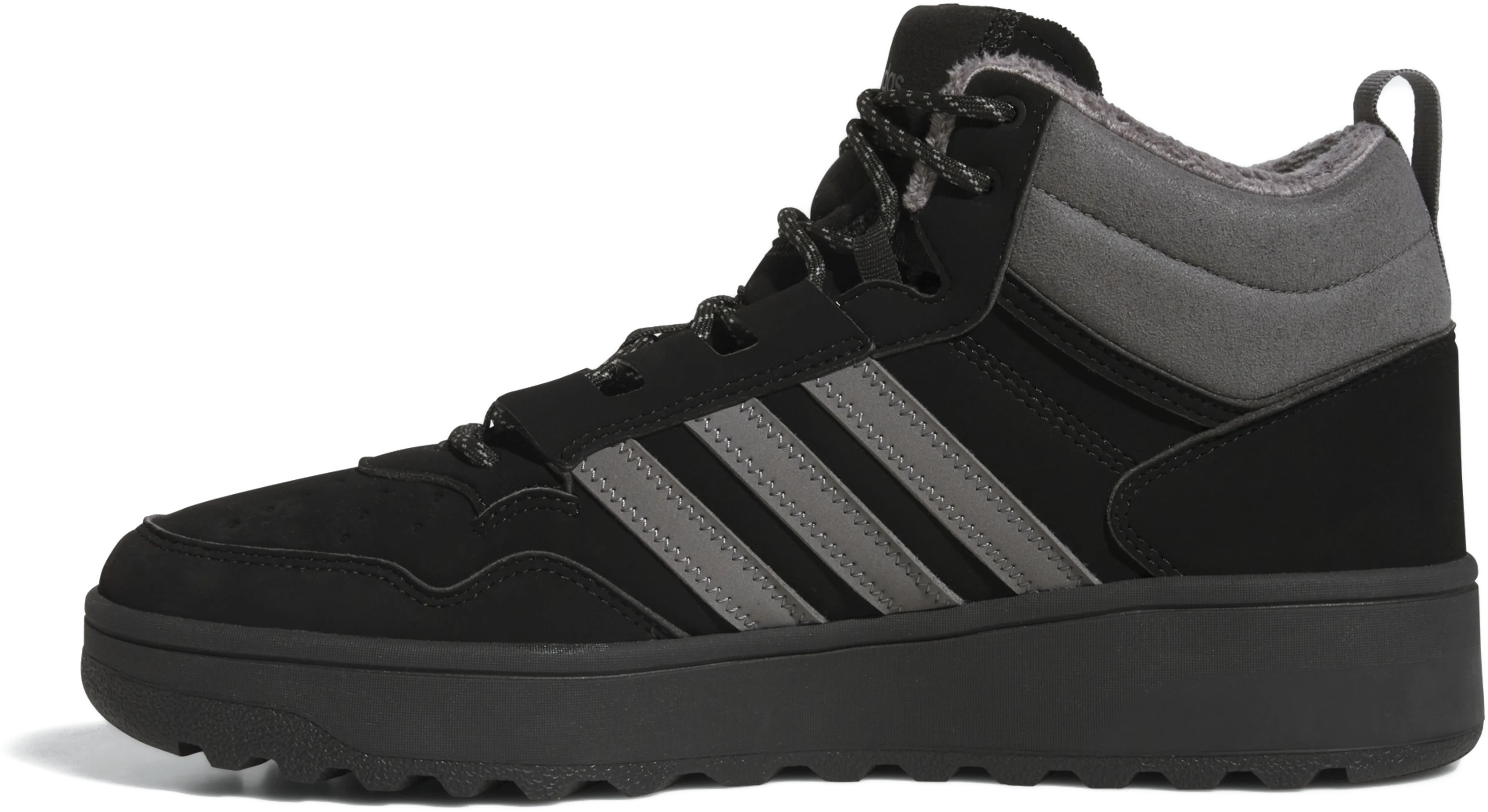 Ботинки Adidas Hoops 4.0 Mid Winterized JQ5361 36 (3.5 UK) черные фото 2
