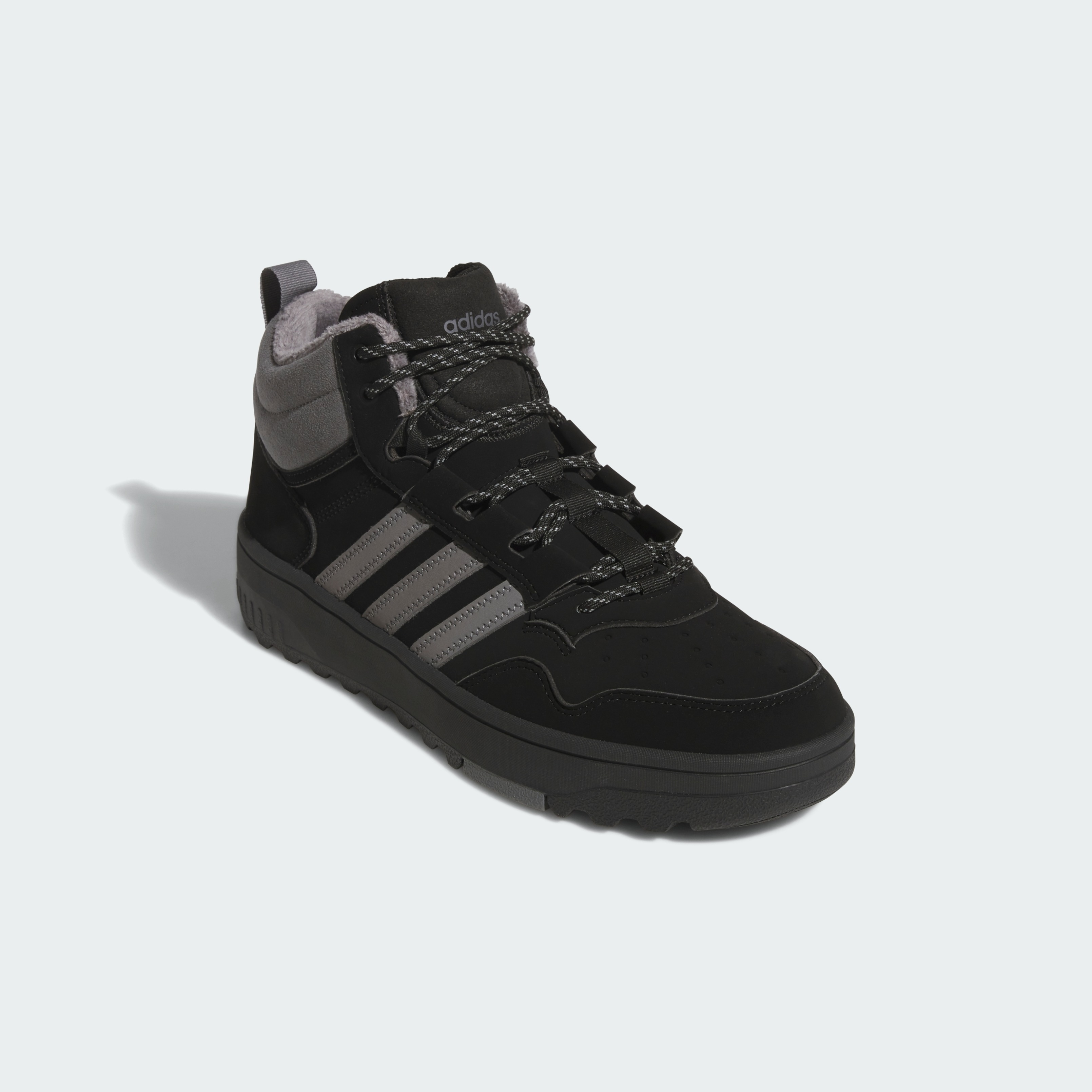 Ботинки Adidas Hoops 4.0 Mid Winterized JQ5361 38 (5 UK) черные фото3