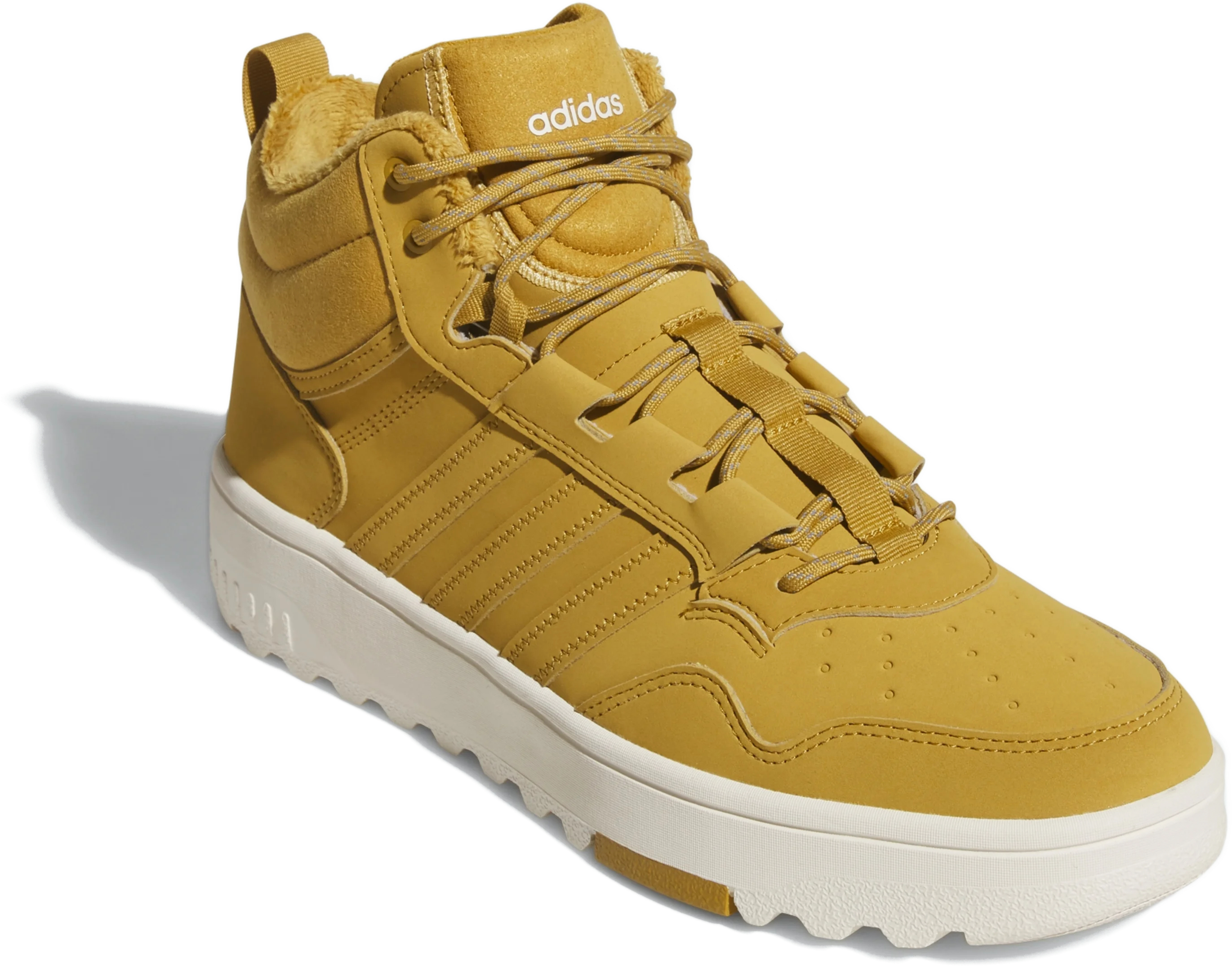 Ботинки Adidas Hoops 4.0 Mid Winterized JQ5365 36 (3.5 UK) горчичные фото 3