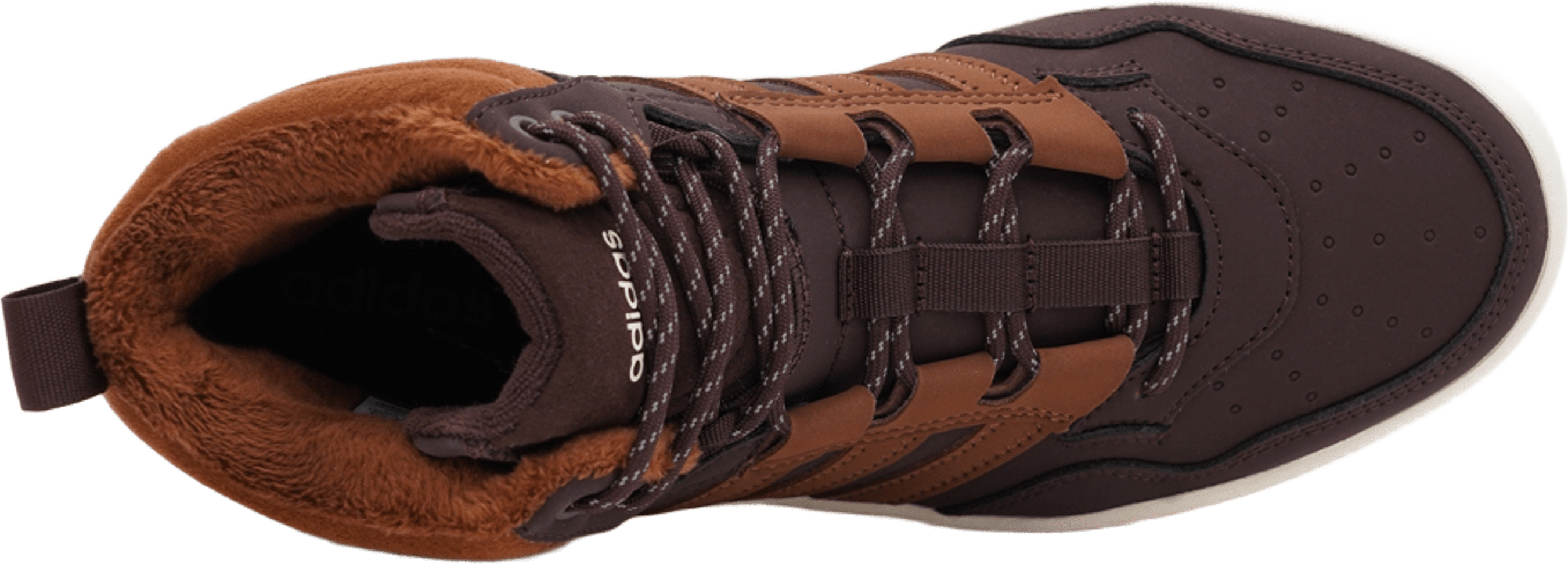 Черевики Adidas Hoops 4.0 Mid Winterized JQ7904 36 (3,5 UK) коричневіфото