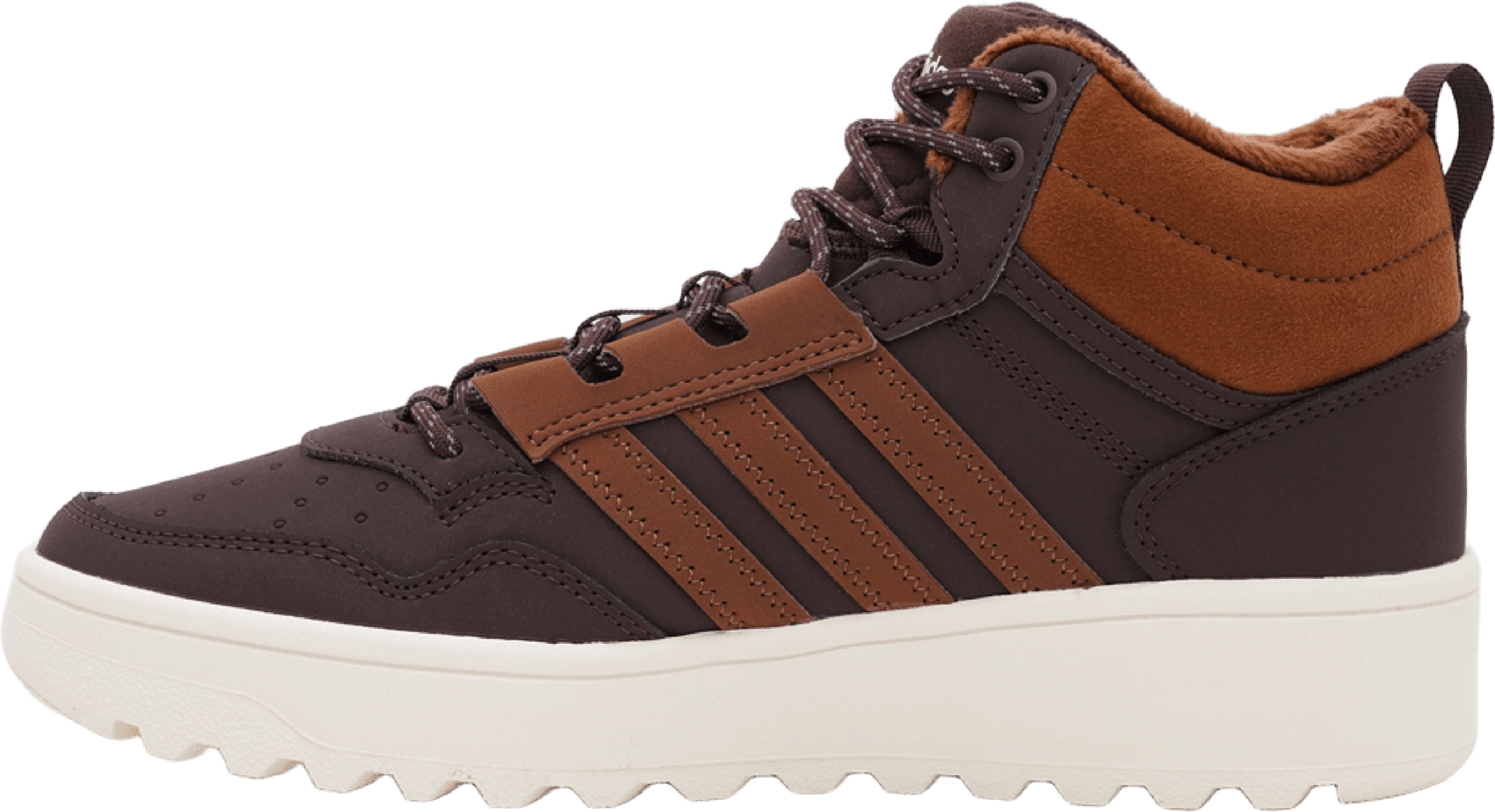 Черевики Adidas Hoops 4.0 Mid Winterized JQ7904 36 (3,5 UK) коричневіфото