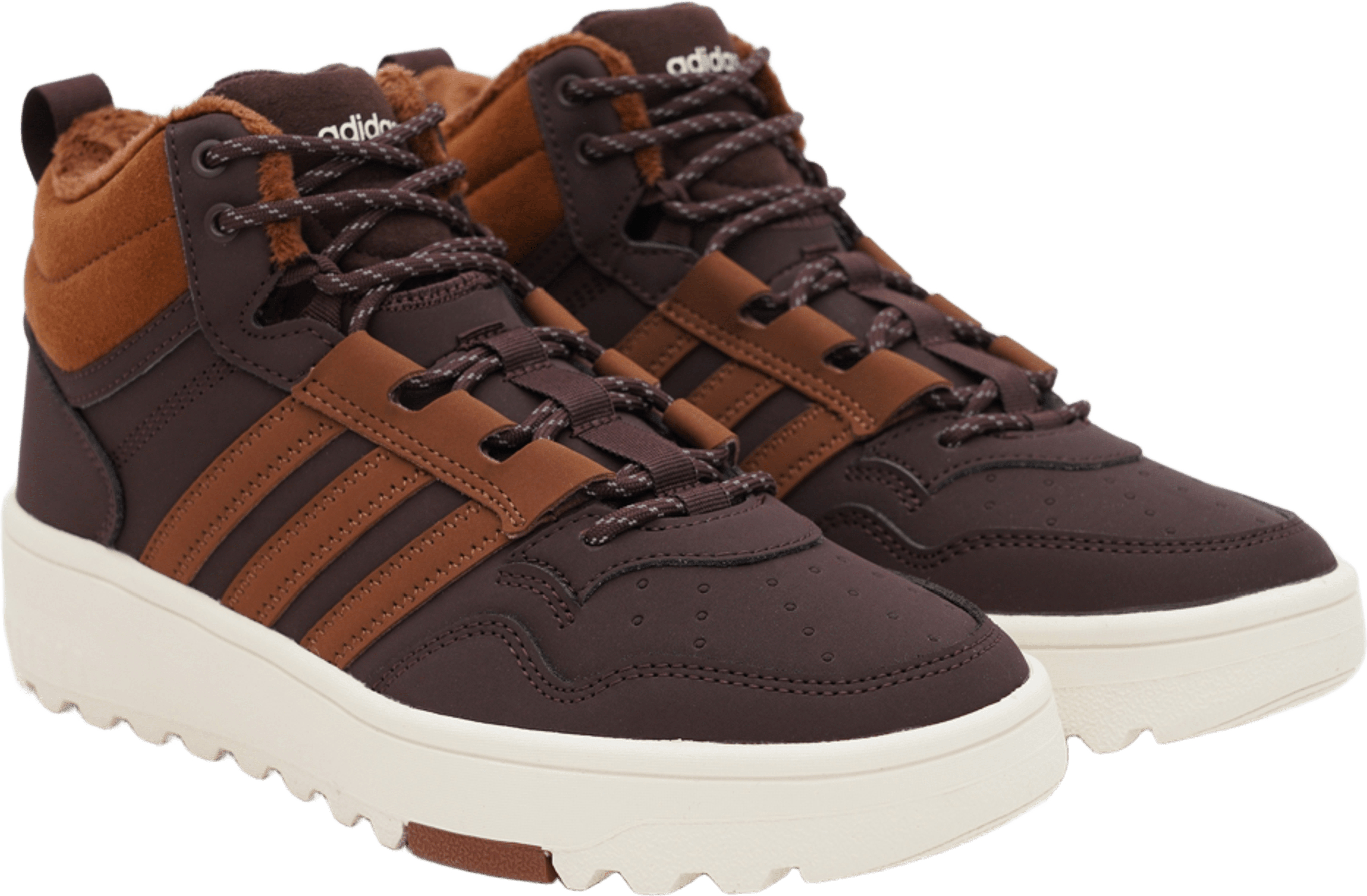 Черевики Adidas Hoops 4.0 Mid Winterized JQ7904 36 (3,5 UK) коричневіфото