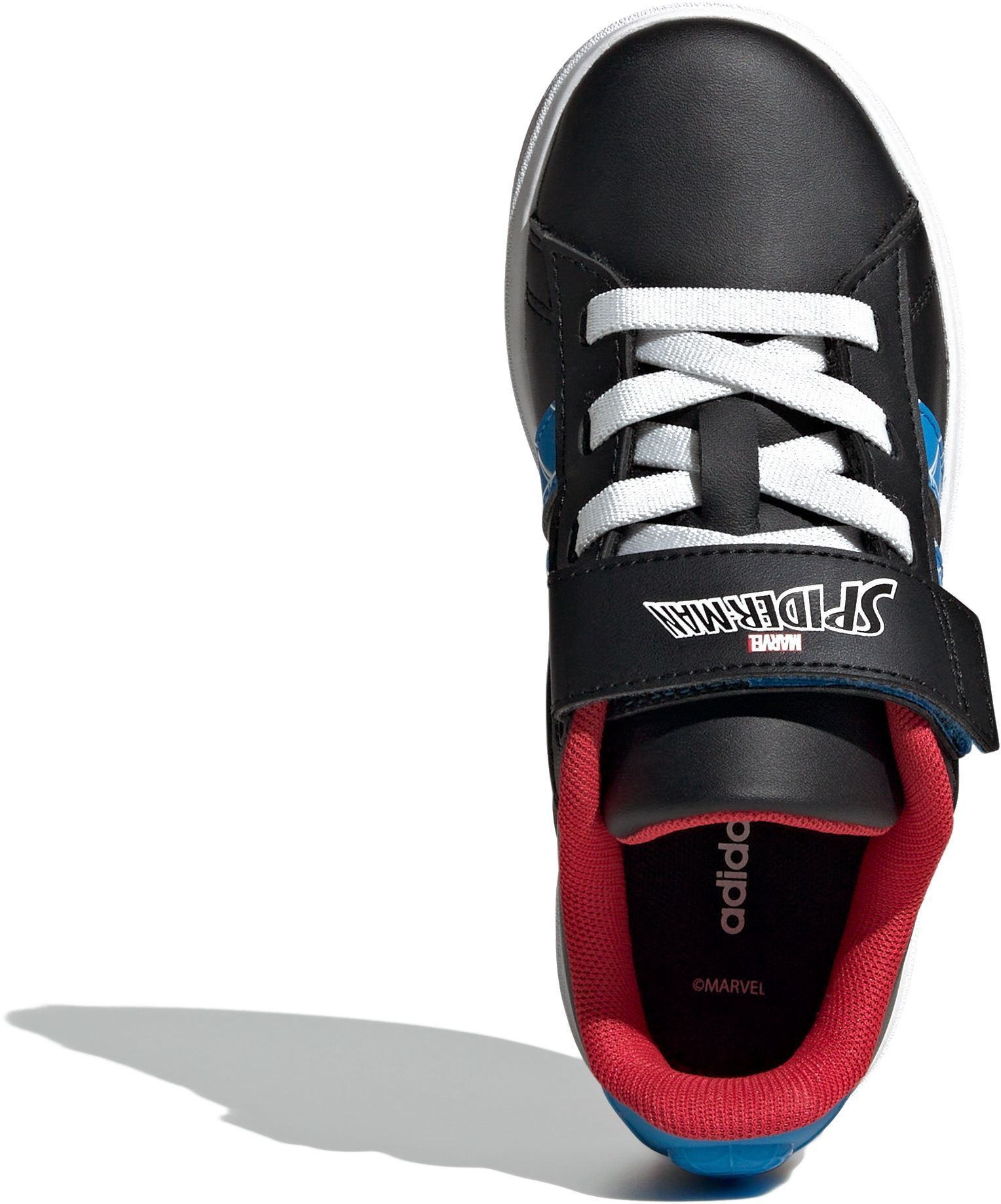 Кеды детские Adidas Grand Court Spider-Man EL K JQ8073 28 (10K UK) черные фото 5