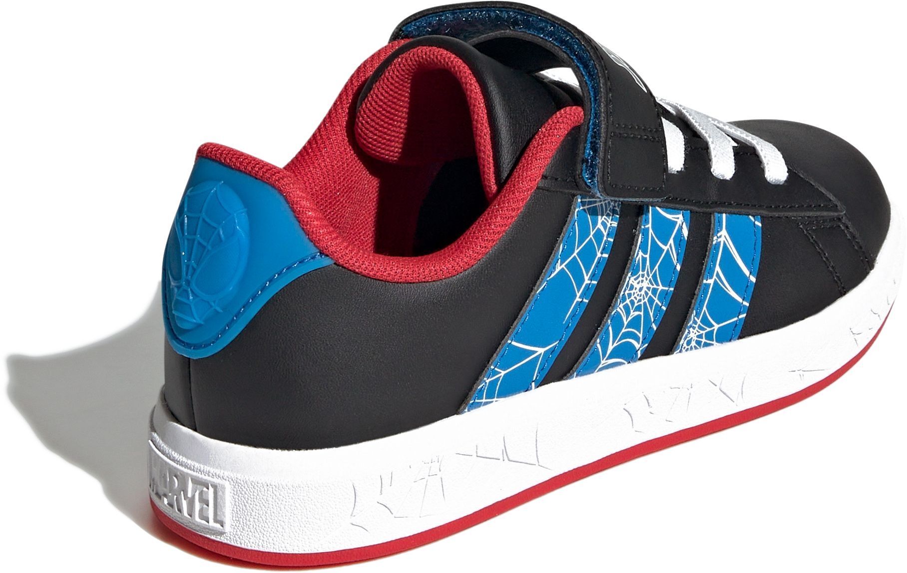 Кеды детские Adidas Grand Court Spider-Man EL K JQ8073 28 (10K UK) черные фото 4