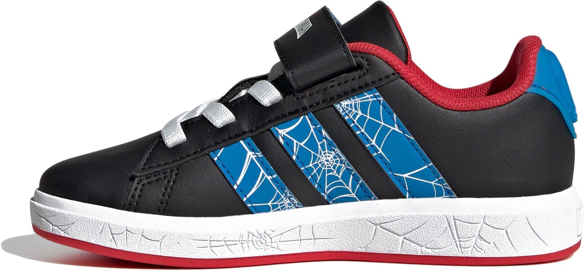 Кеды детские Adidas Grand Court Spider-Man EL K JQ8073 28 (10K UK) черные фото 2