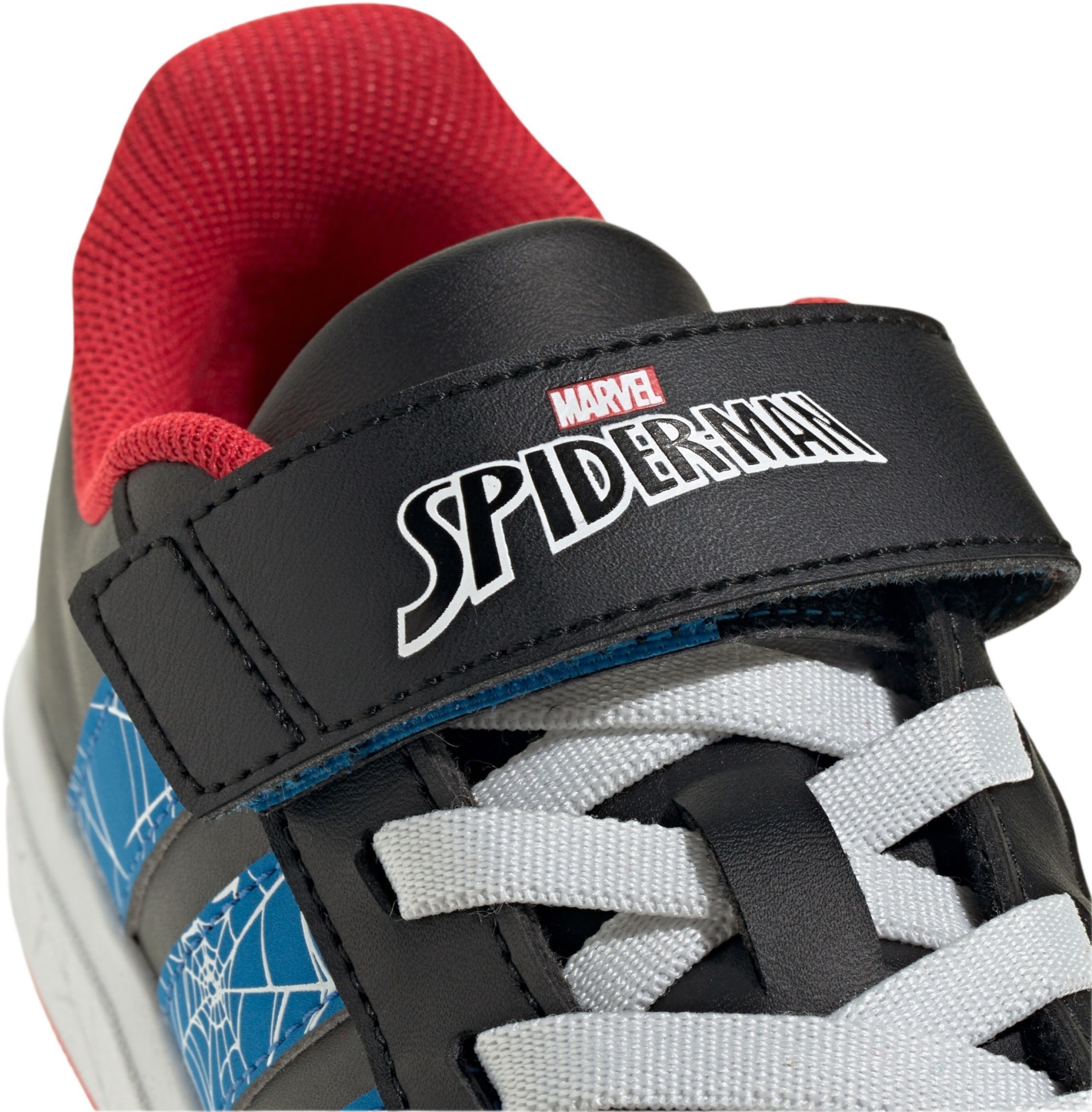 Кеды детские Adidas Grand Court Spider-Man EL K JQ8073 28 (10K UK) черные фото 7