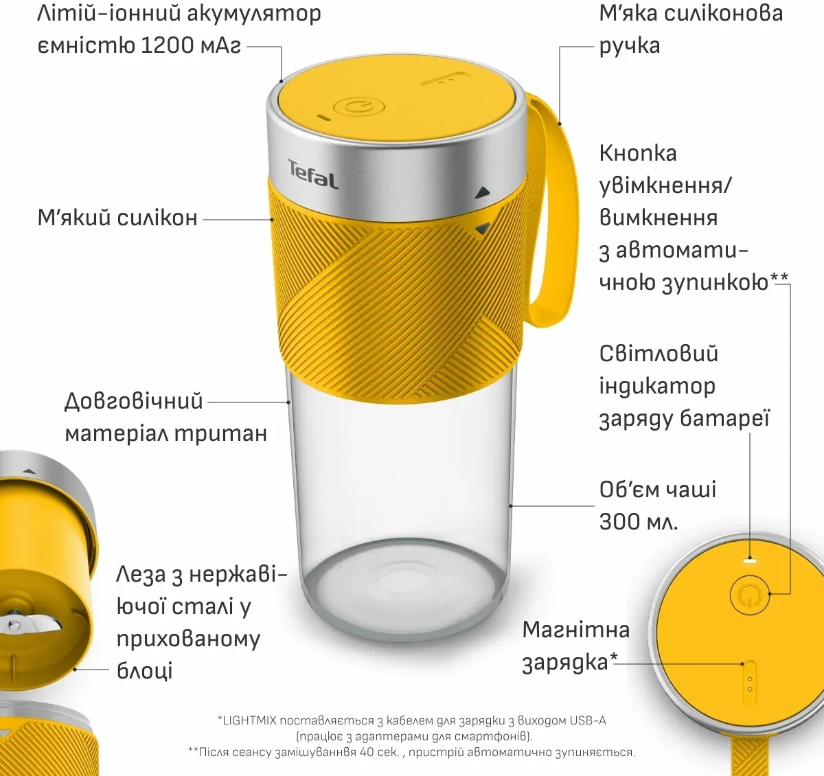 Блендер для смузи Tefal Lightmix BL1C0230 фото 14