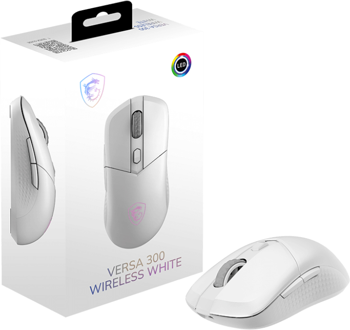 Игровая мышь MSI VERSA 300 Wireless White (S12-4301440-CLA) фото 5