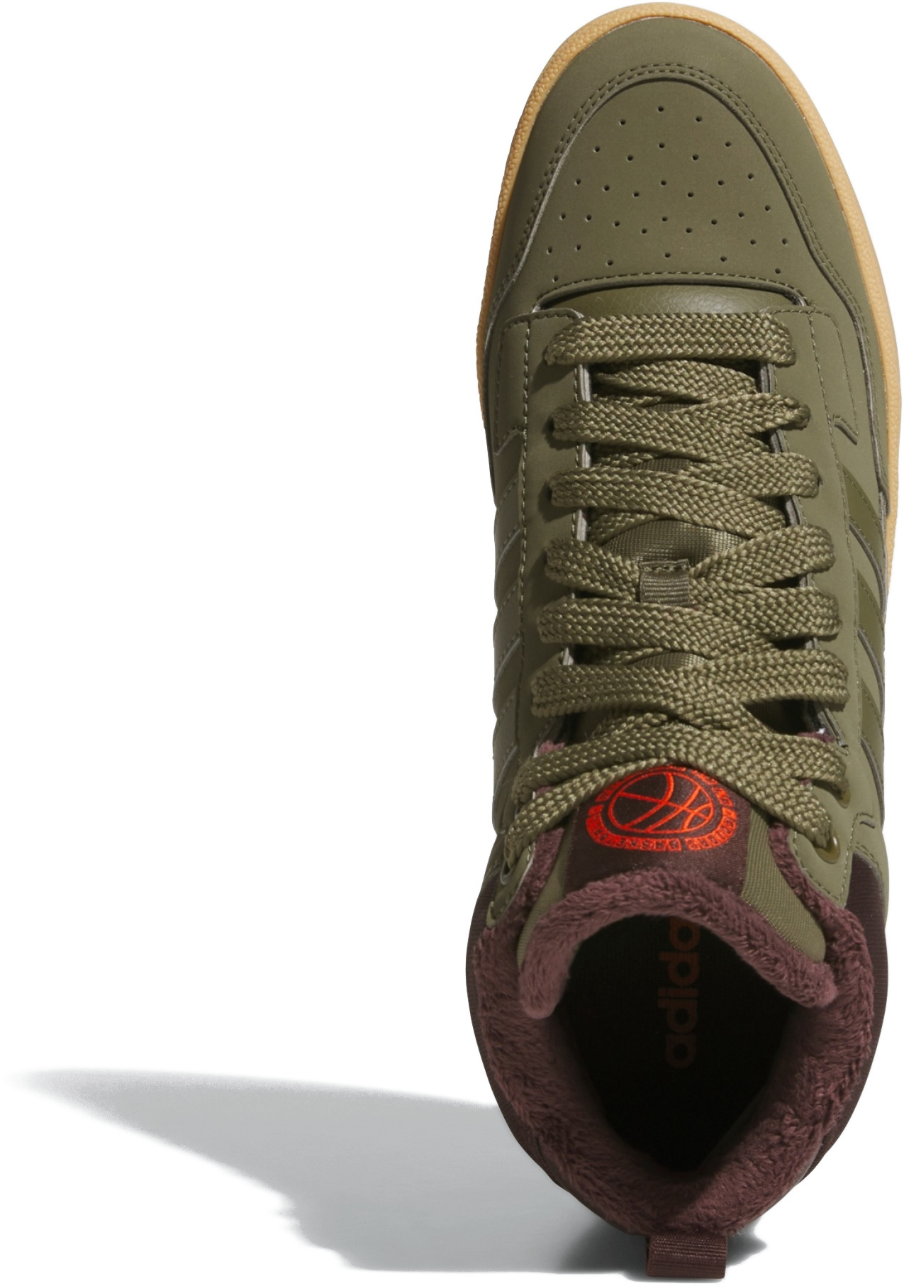 Ботинки Adidas Rapid Court Mid Winterized JR0184 36 (3.5 UK) оливковые фото 5