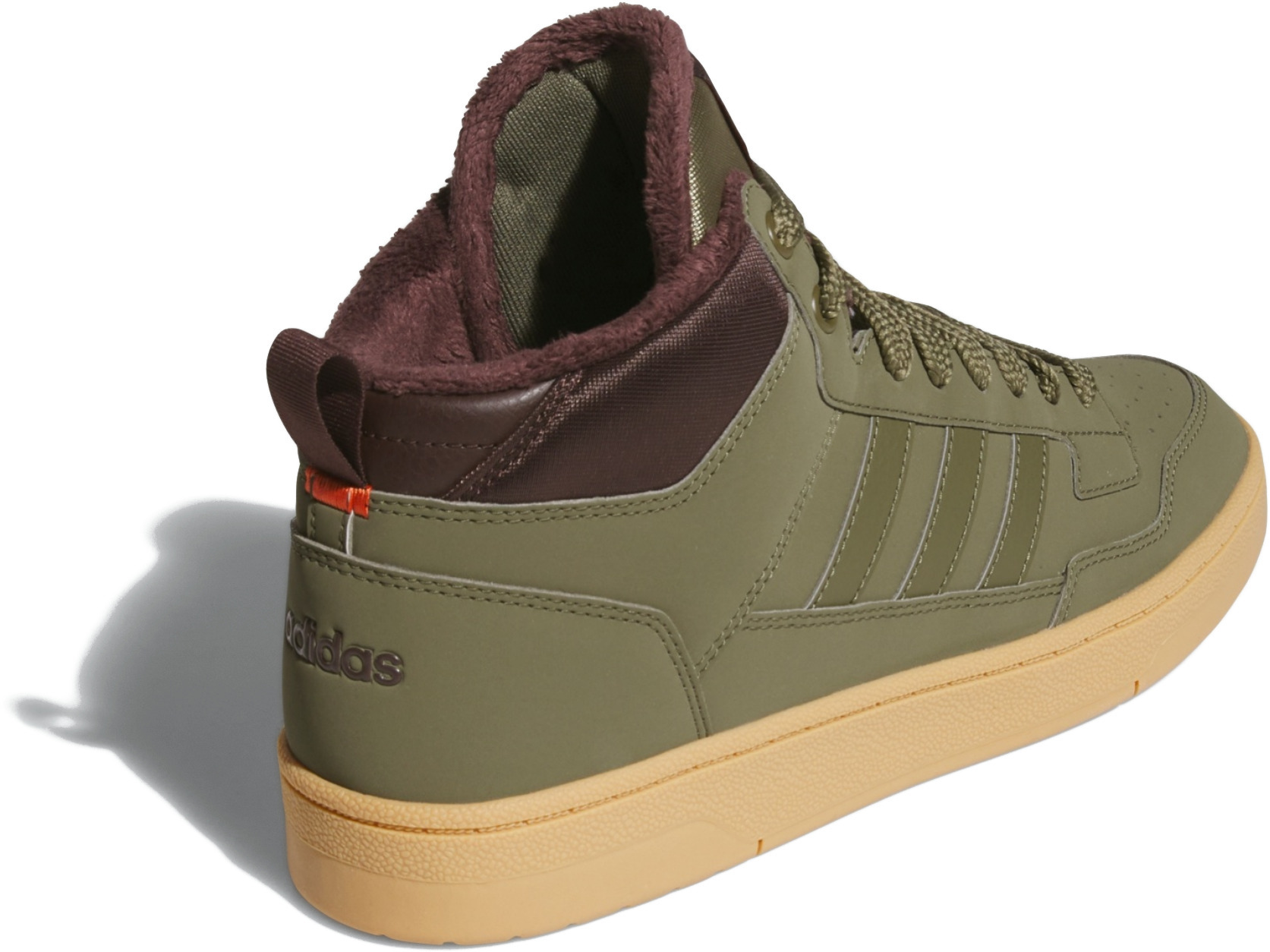 Ботинки Adidas Rapid Court Mid Winterized JR0184 36 (3.5 UK) оливковые фото 4