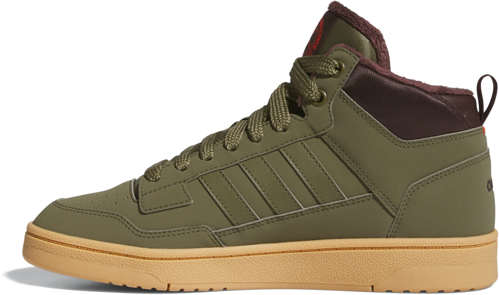 Ботинки Adidas Rapid Court Mid Winterized JR0184 36 (3.5 UK) оливковые фото 2