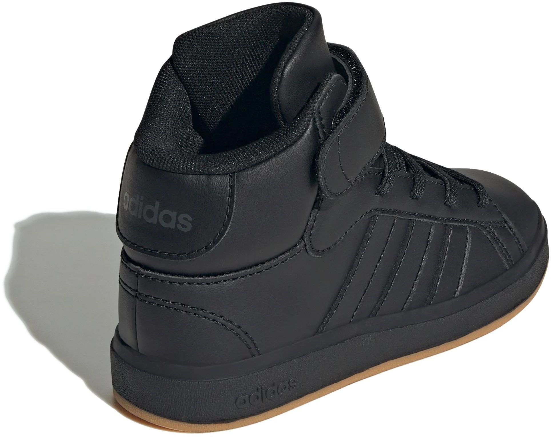 Кроссовки подростковые Adidas Grand Court Mid K JR0804 36 (3.5 UK) черные фото 4