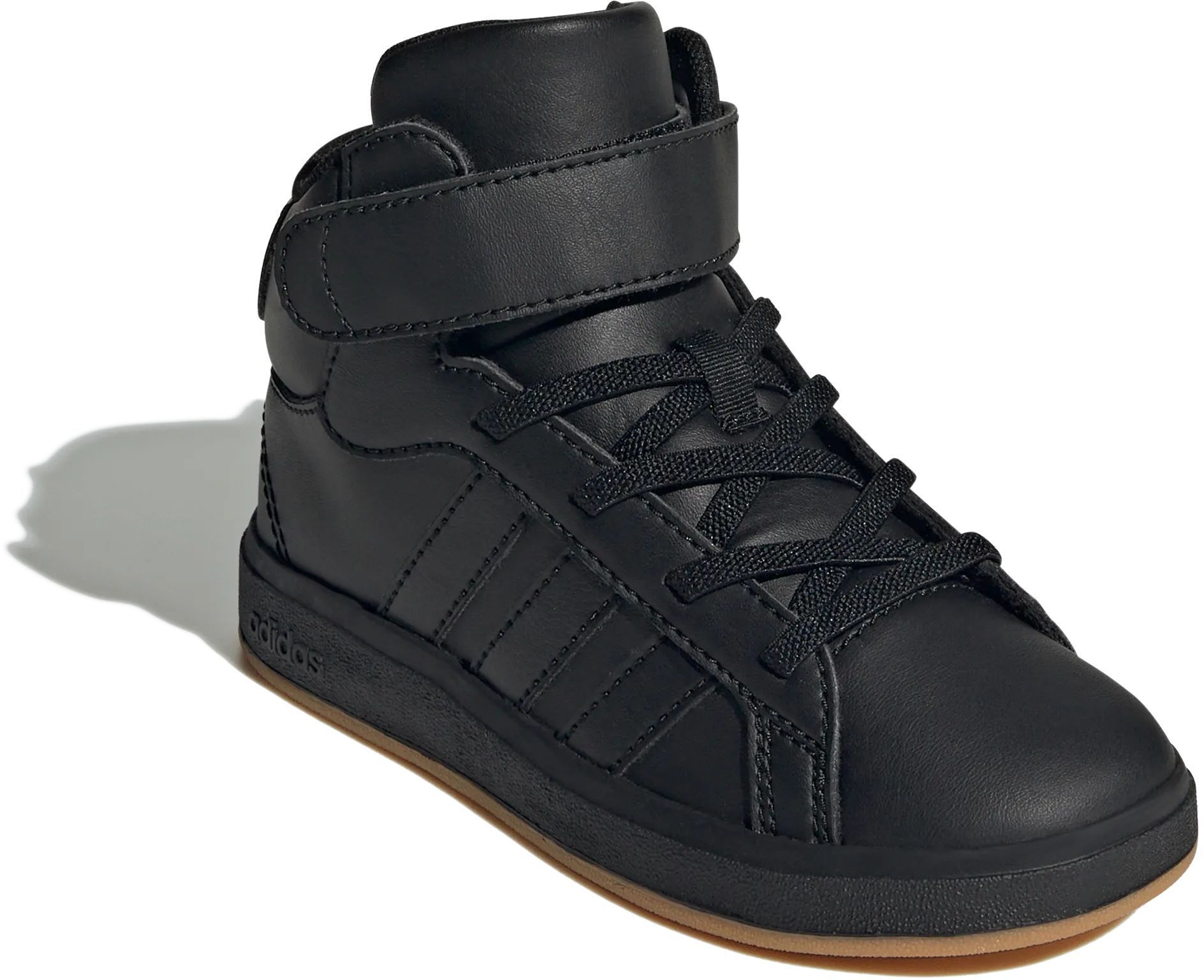Кроссовки подростковые Adidas Grand Court Mid K JR0804 36 (3.5 UK) черные фото 3