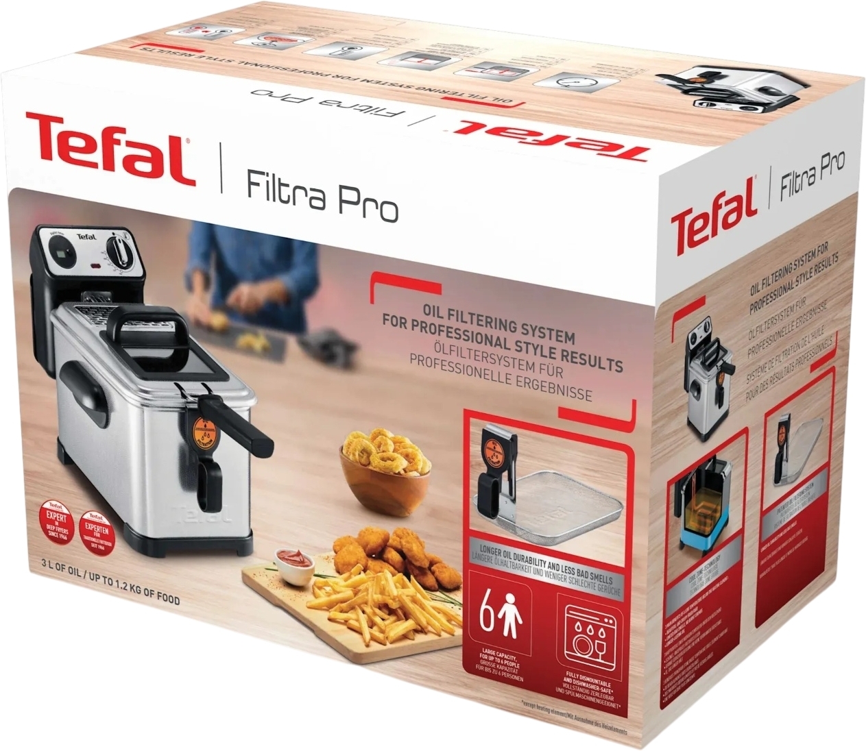 Фритюрниця Tefal Filtra Pro FR511170фото4