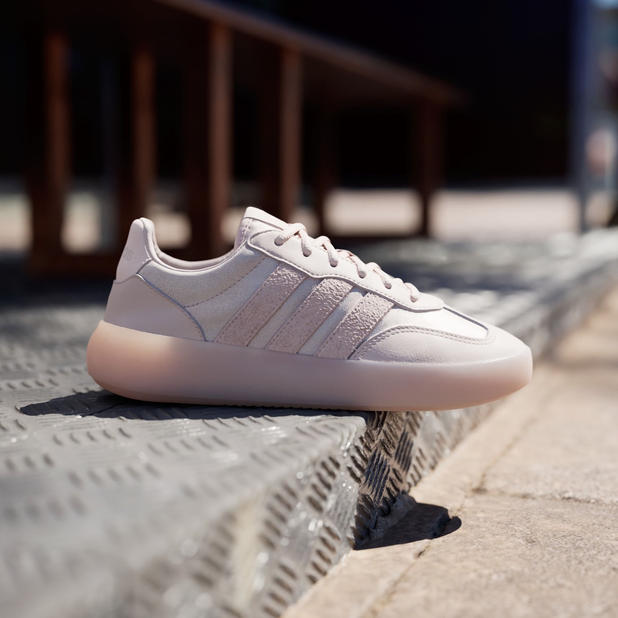 Кеды женские Adidas Barreda Decode JR1222 36 (3.5 UK) розовые фото 12