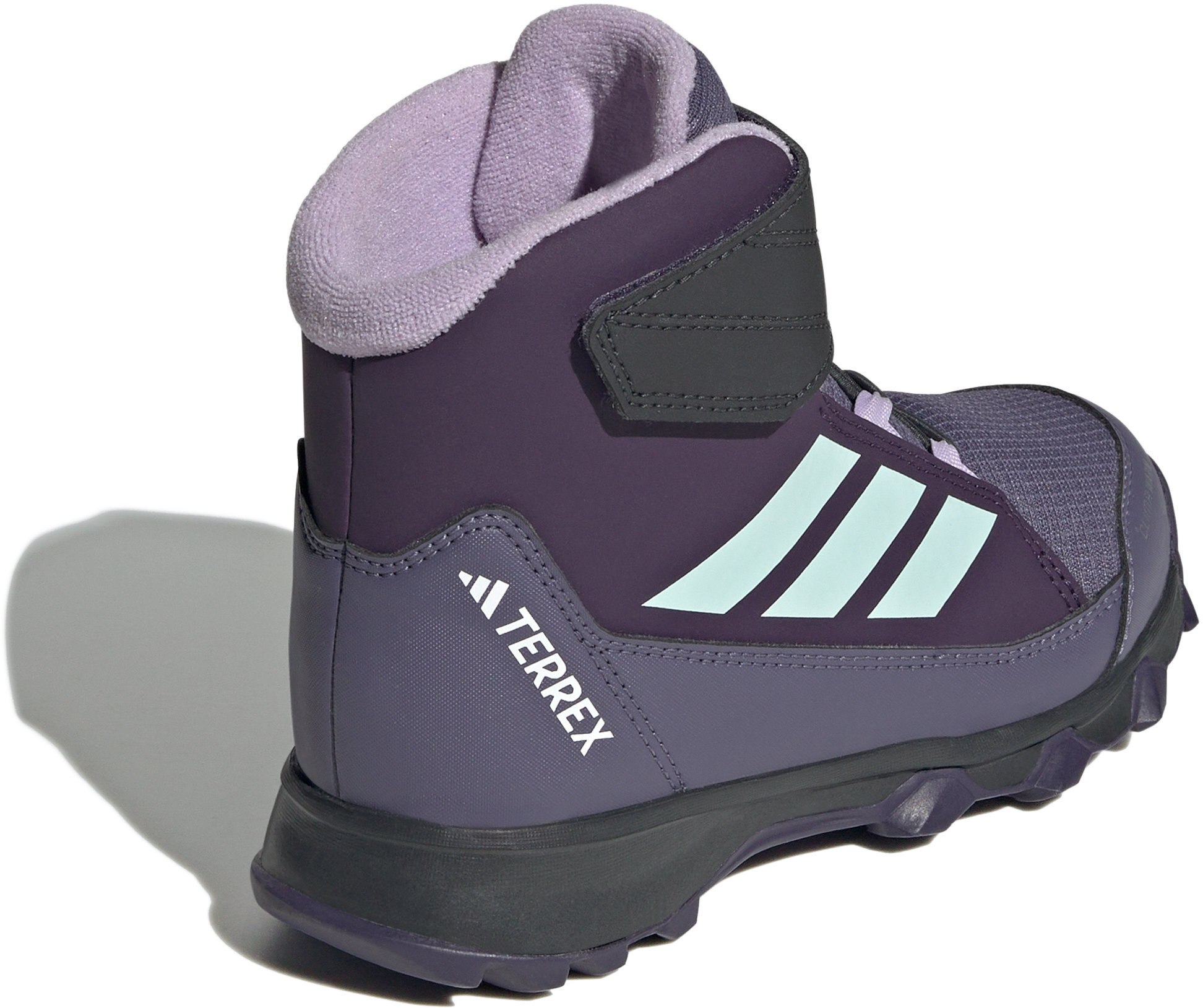 Ботинки для девочек Adidas Ter terus Snow CW K JR4190 28 (10UK) фиолетовые фото 4