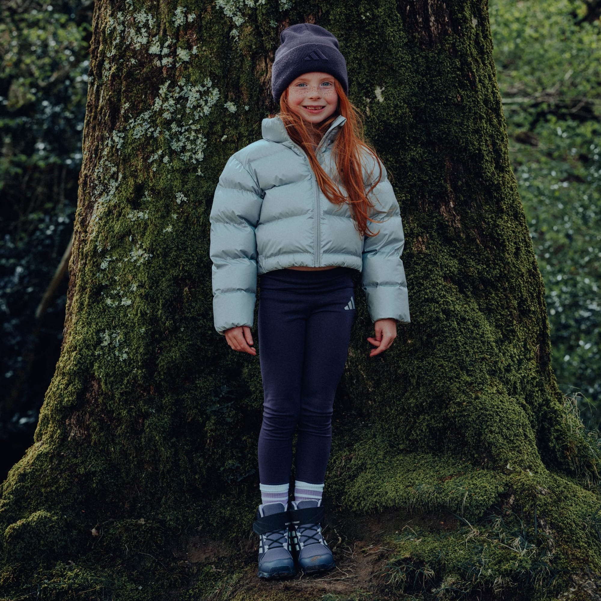 Ботинки для девочек Adidas Ter terus Snow CW K JR4190 28 (10UK) фиолетовые фото 12