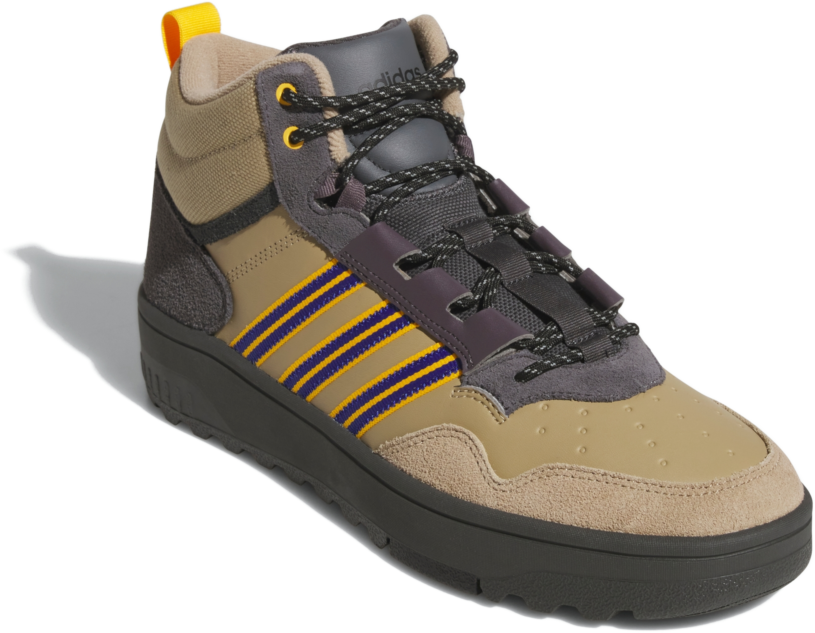 Ботинки Adidas Hoops 4.0 Mid Winterized JR6704 40 (6.5 UK) коричневые фото 4