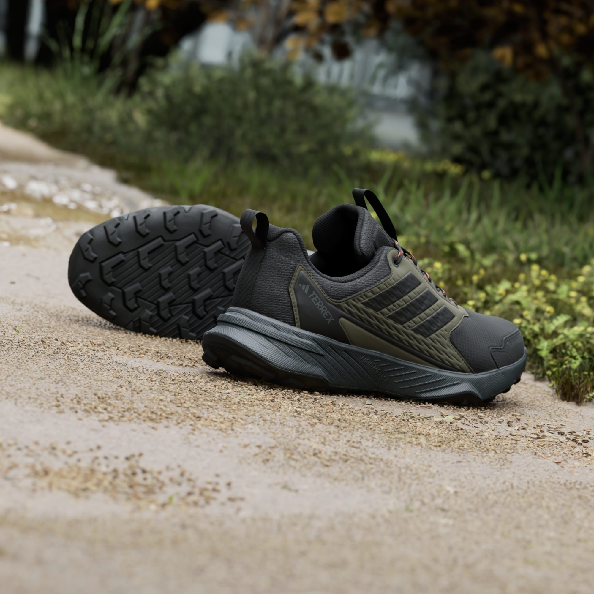 Кроссовки мужские Adidas Terrex Tracefinder 2 Clima JR7768 40 (6.5 UK) оливковые фото 8