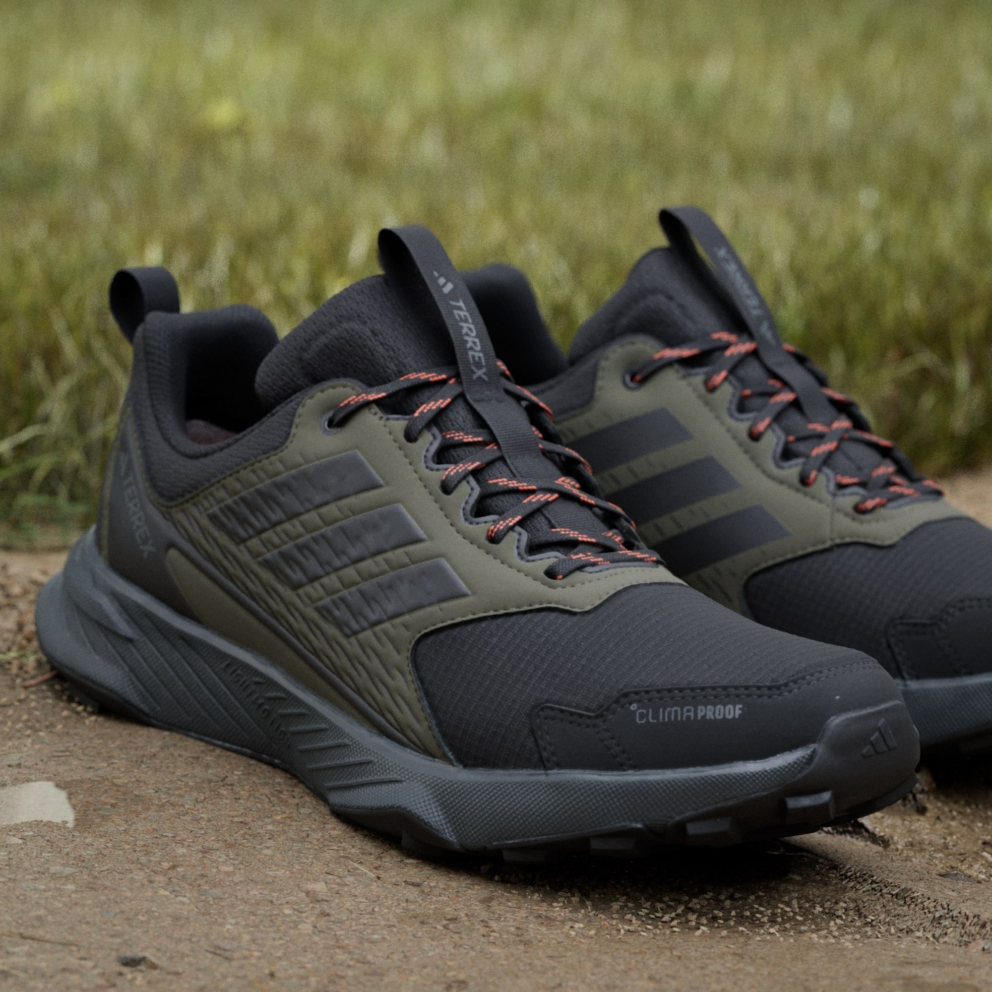 Кроссовки мужские Adidas Terrex Tracefinder 2 Clima JR7768 40 (6.5 UK) оливковые фото 4