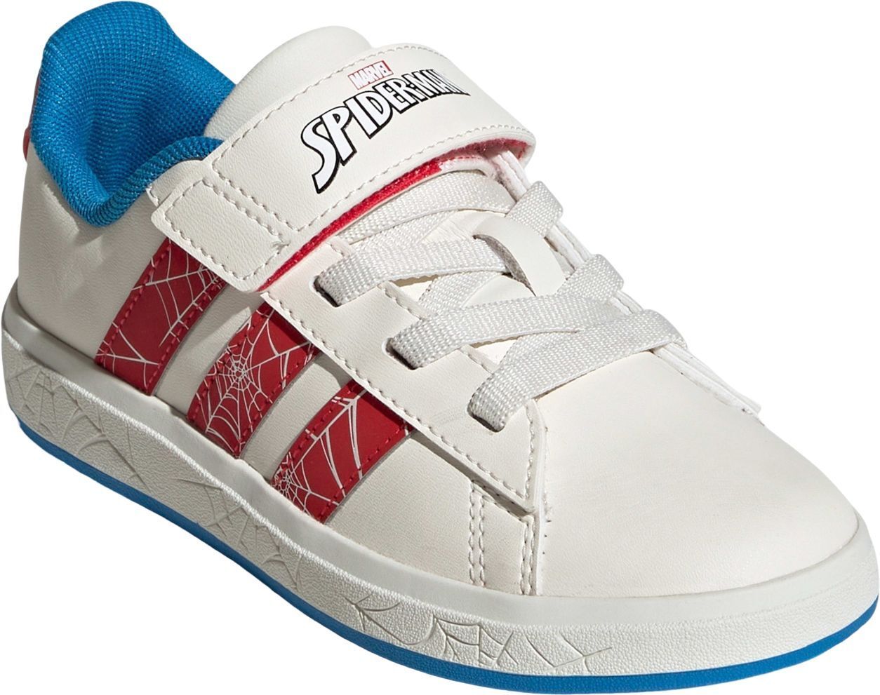Кеды детские Adidas Grand Court Spider-Man EL K JS0778 30 (11.5K) белые фото 3