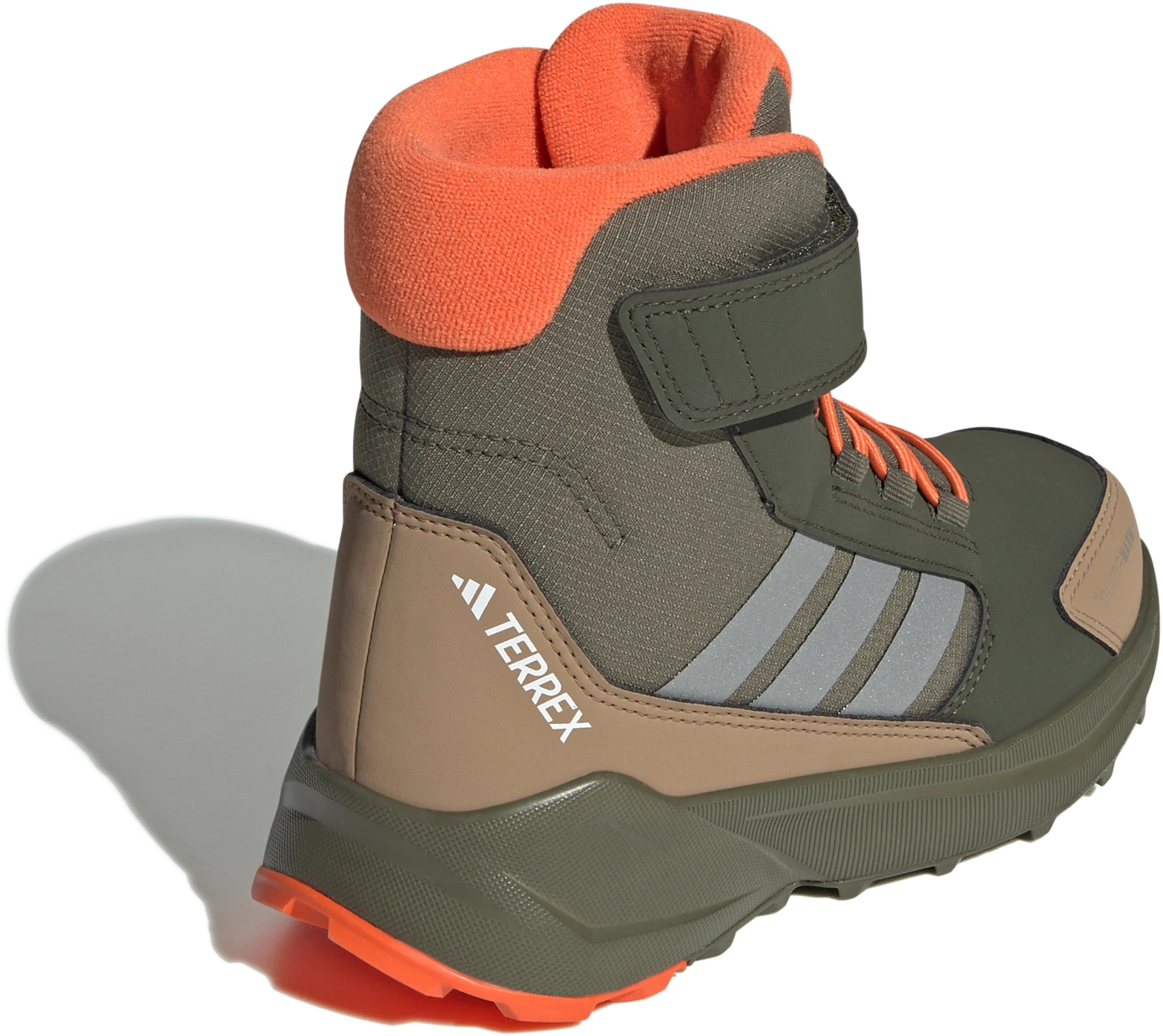 Ботинки детские Adidas Terrex Trailmaker 2 CW+ K JS2934 28 (10K UK) оливковые фото 4