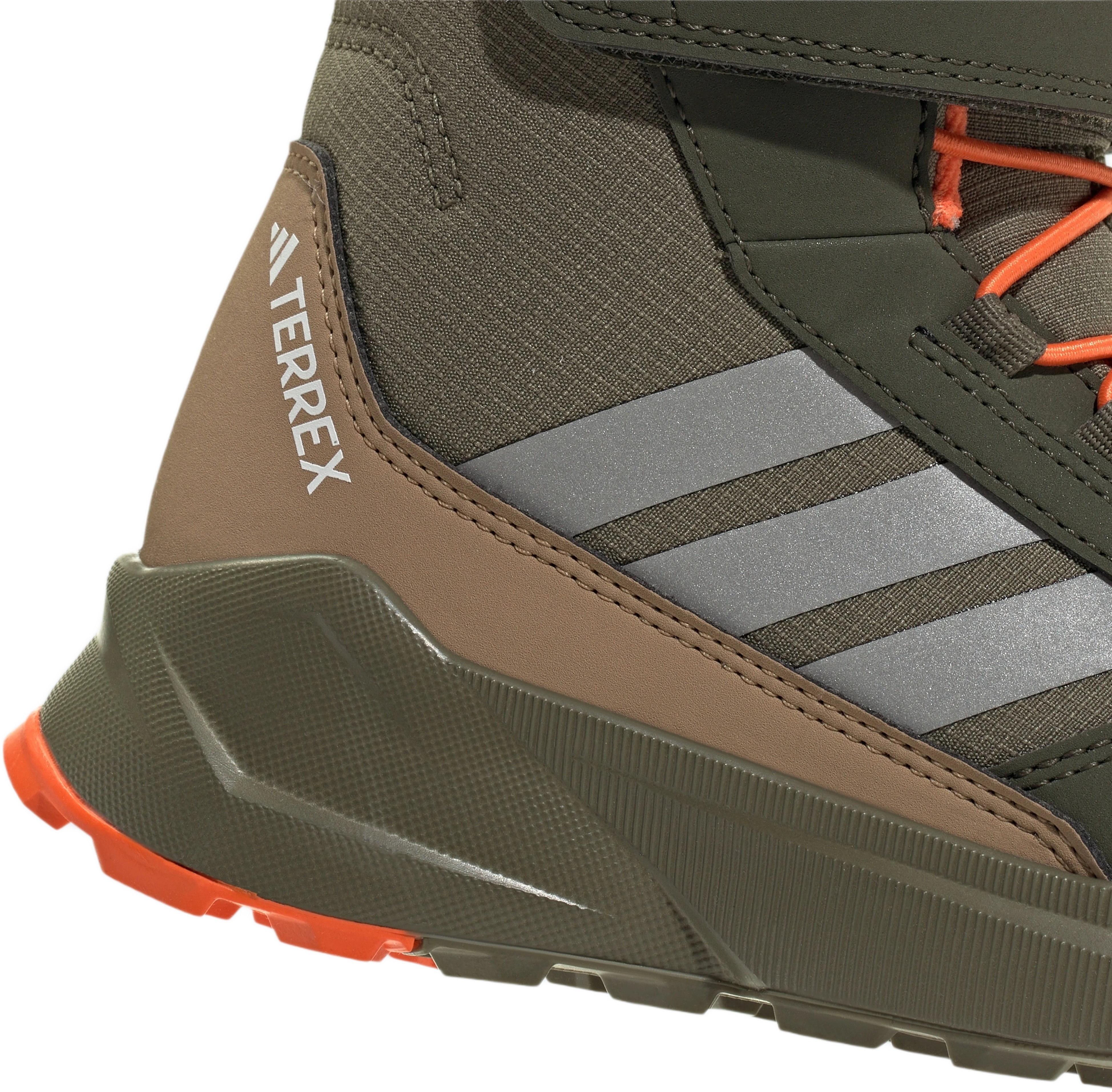 Ботинки детские Adidas Terrex Trailmaker 2 CW+ K JS2934 28 (10K UK) оливковые фото 8