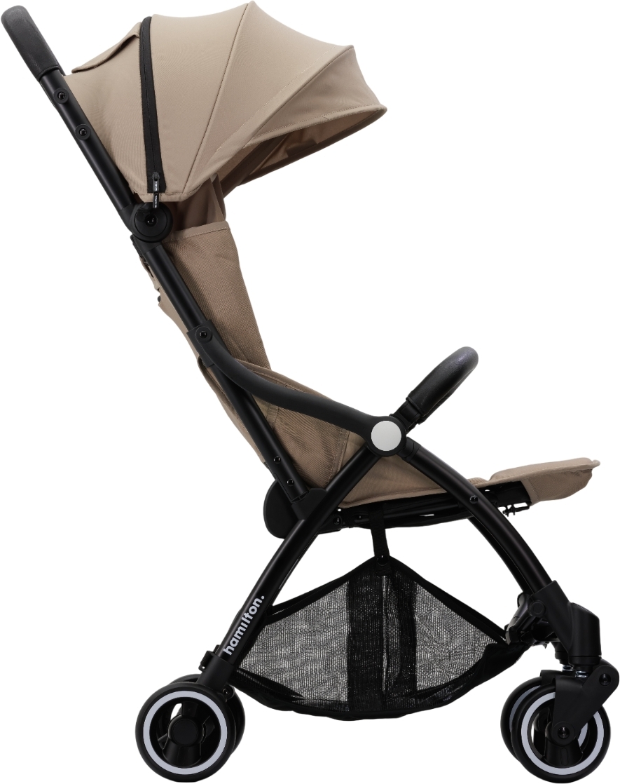 Коляска прогулянкова Hamilton by Yoop X1 Plus Khaki (42182)фото5