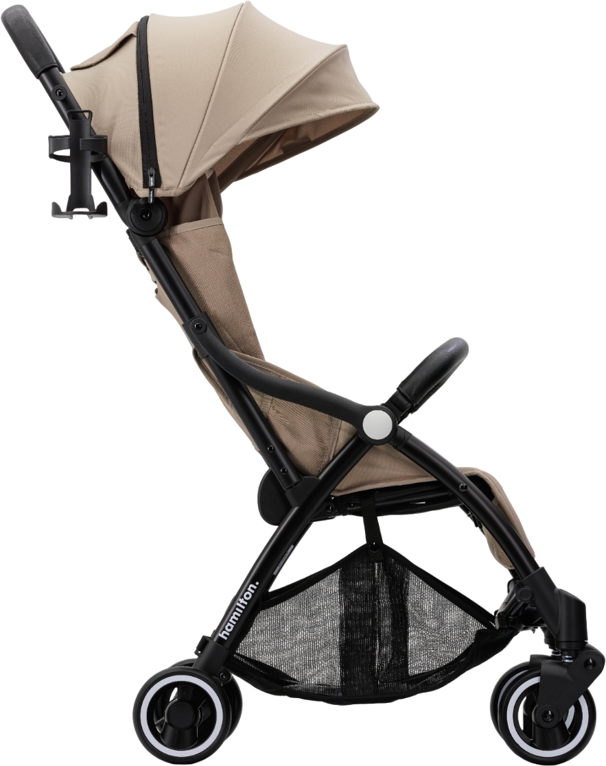 Коляска прогулянкова Hamilton by Yoop X1 Plus Khaki (42182)фото7