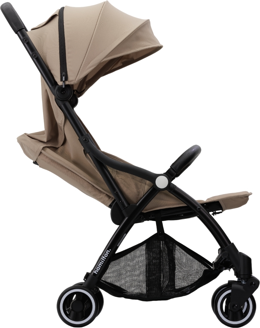 Коляска прогулянкова Hamilton by Yoop X1 Plus Khaki (42182)фото8