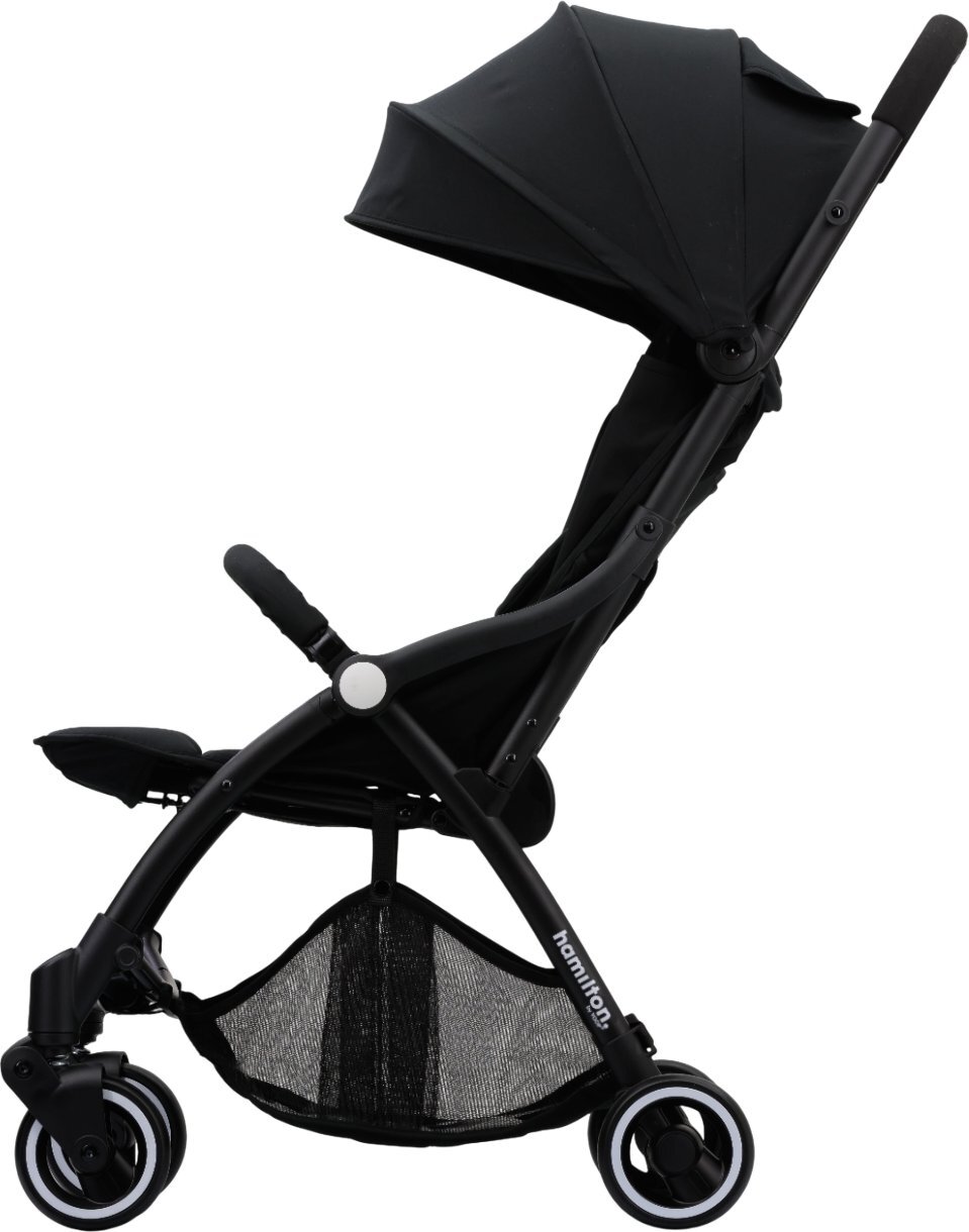 Коляска прогулянкова Hamilton by Yoop S1 Black (65252)фото3