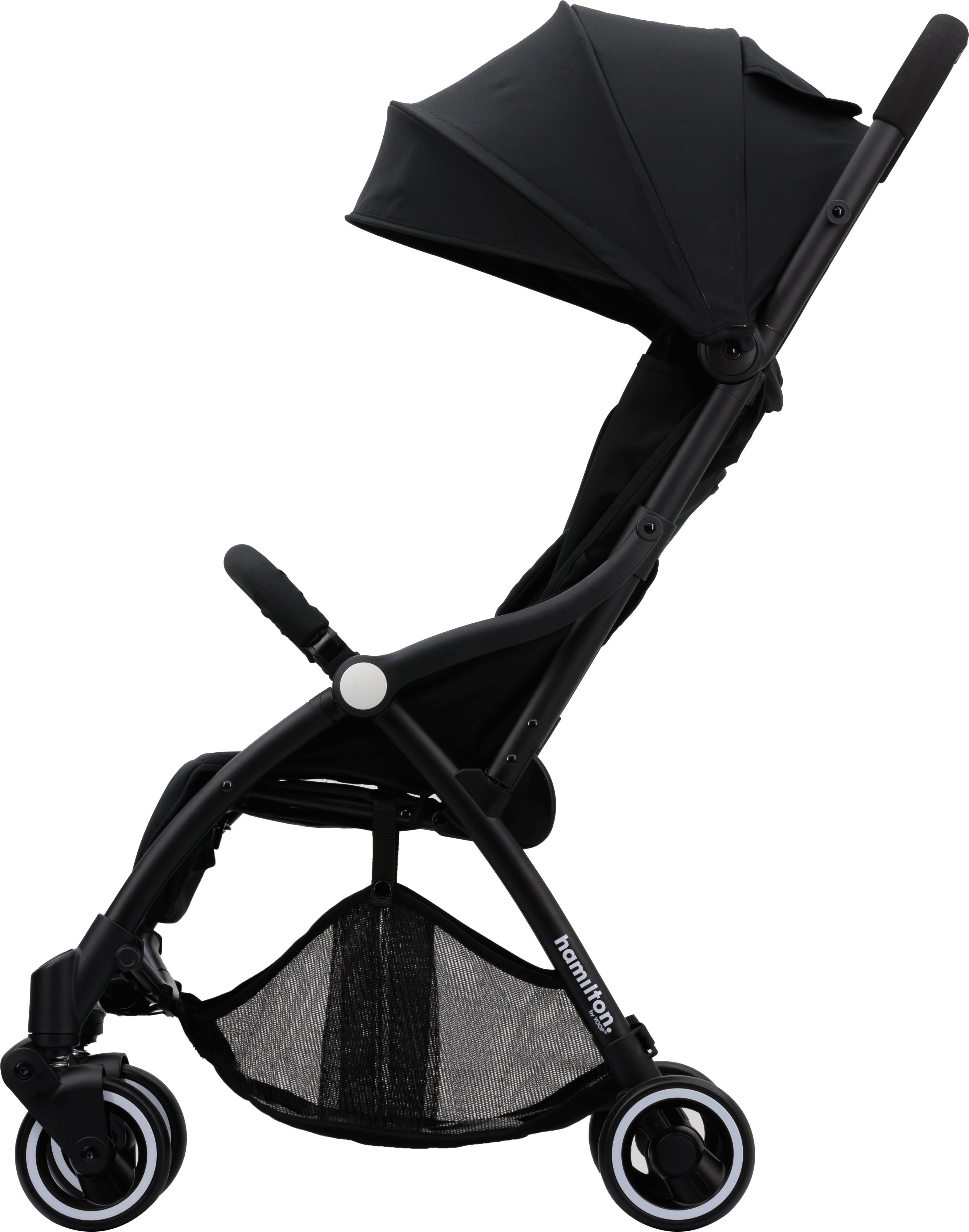 Коляска прогулянкова Hamilton by Yoop S1 Black (65252)фото2