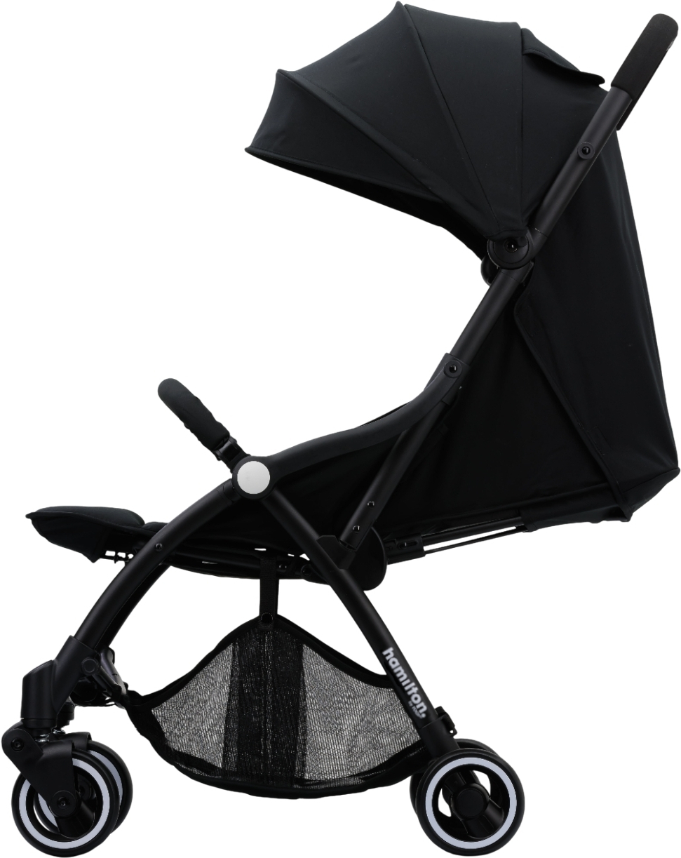 Коляска прогулянкова Hamilton by Yoop S1 Black (65252)фото6