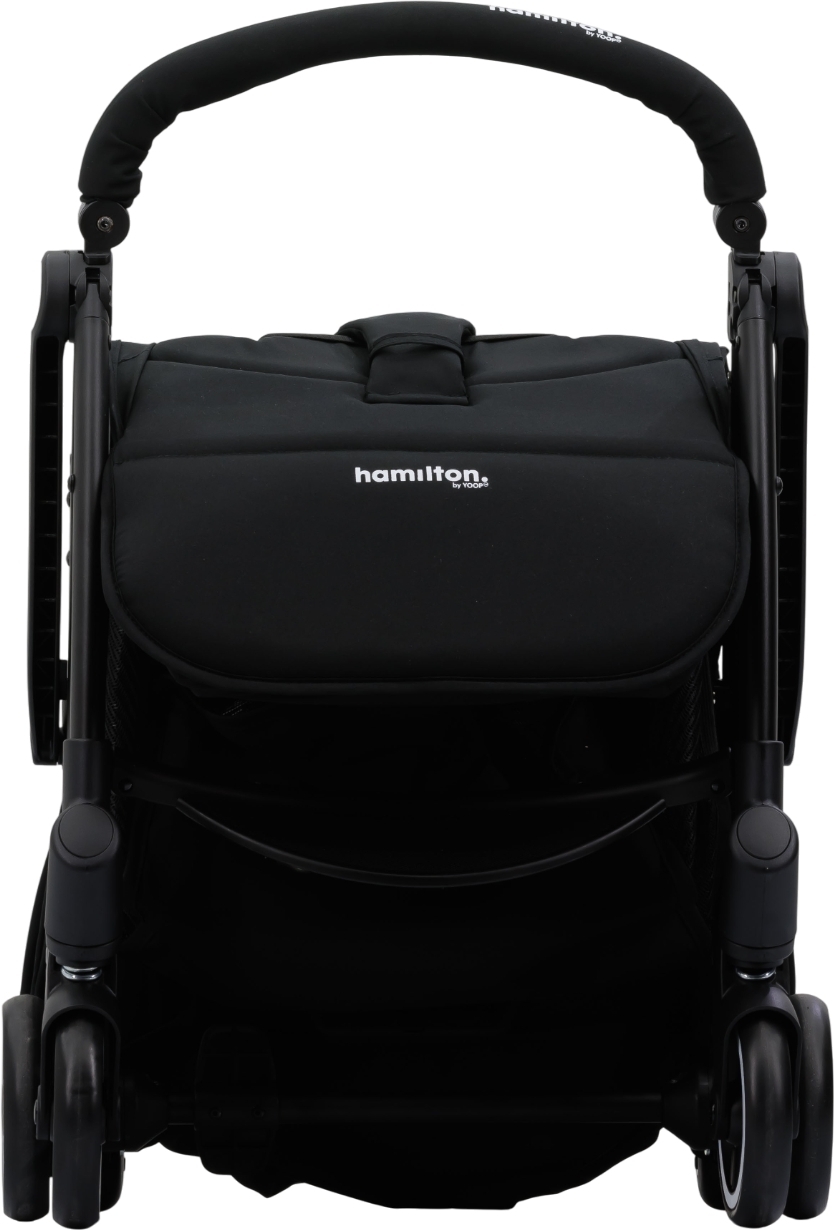 Коляска прогулянкова Hamilton by Yoop S1 Black (65252)фото8