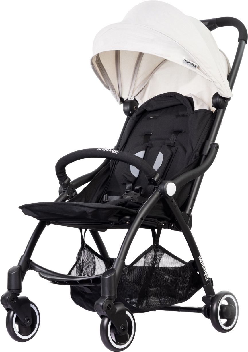 Коляска прогулянкова Hamilton by Yoop S1 White Sand (65276)фото2