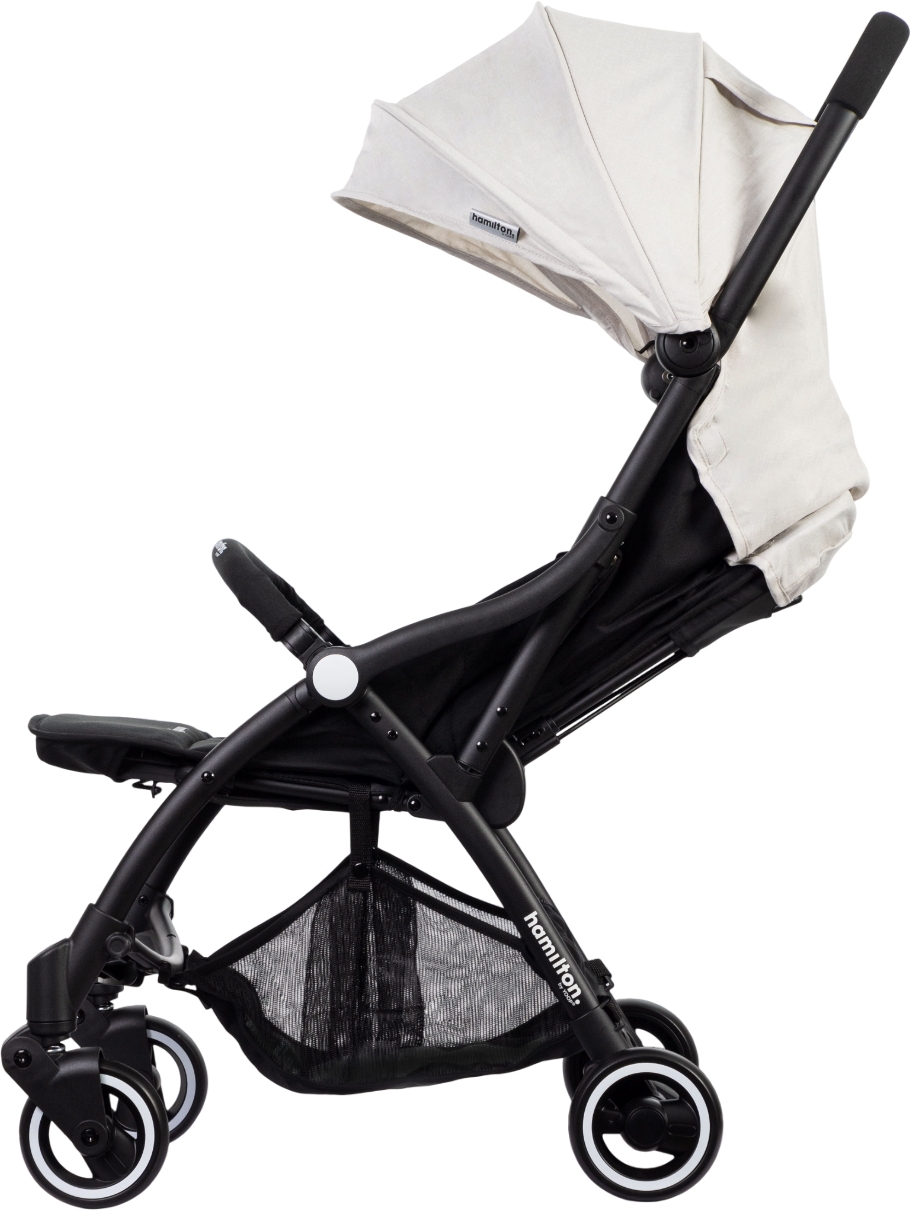 Коляска прогулянкова Hamilton by Yoop S1 White Sand (65276)фото5