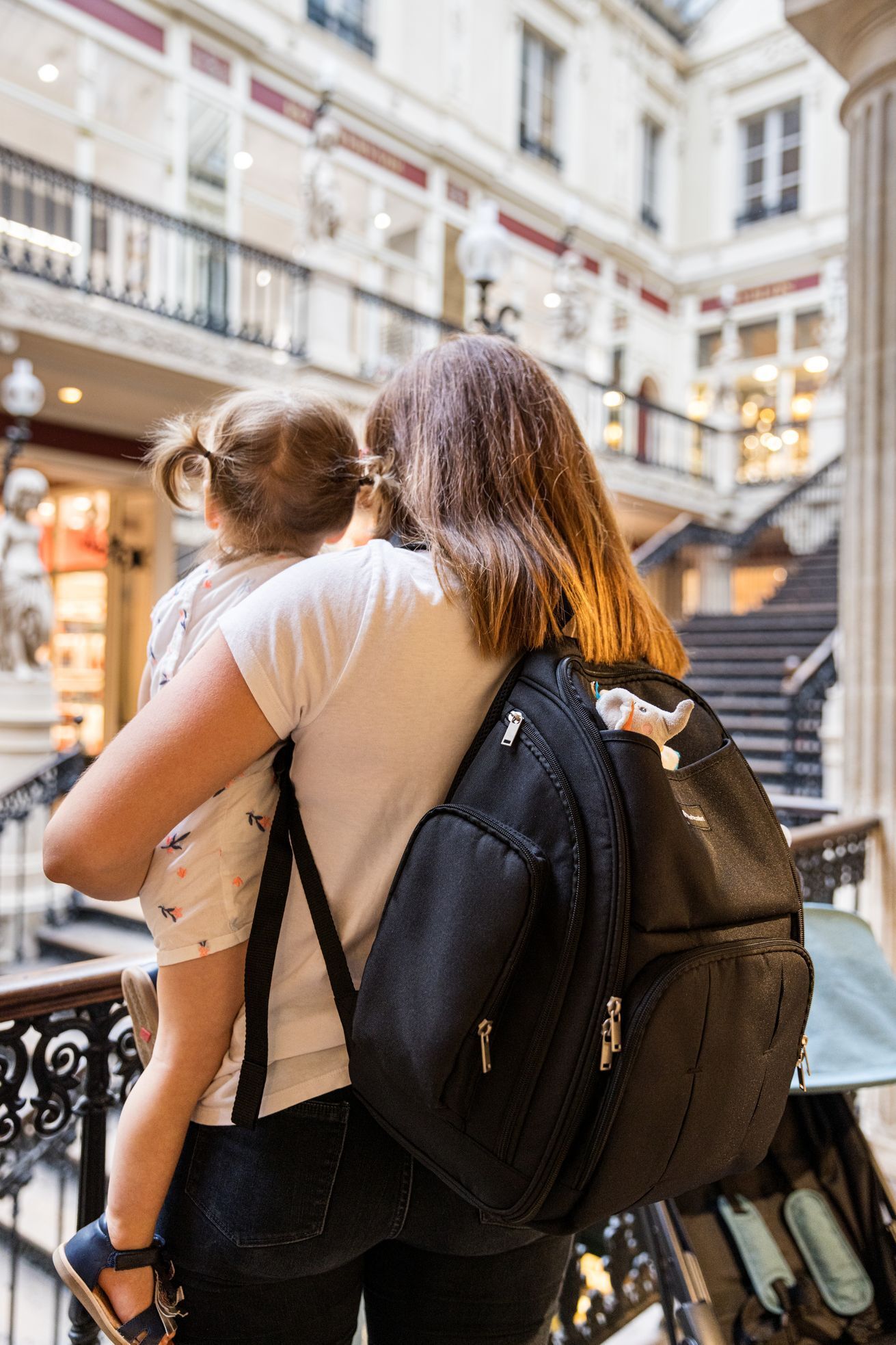 Пеленальная сумка-рюкзак BEBE CONFORT черная (1649057210) фото 11