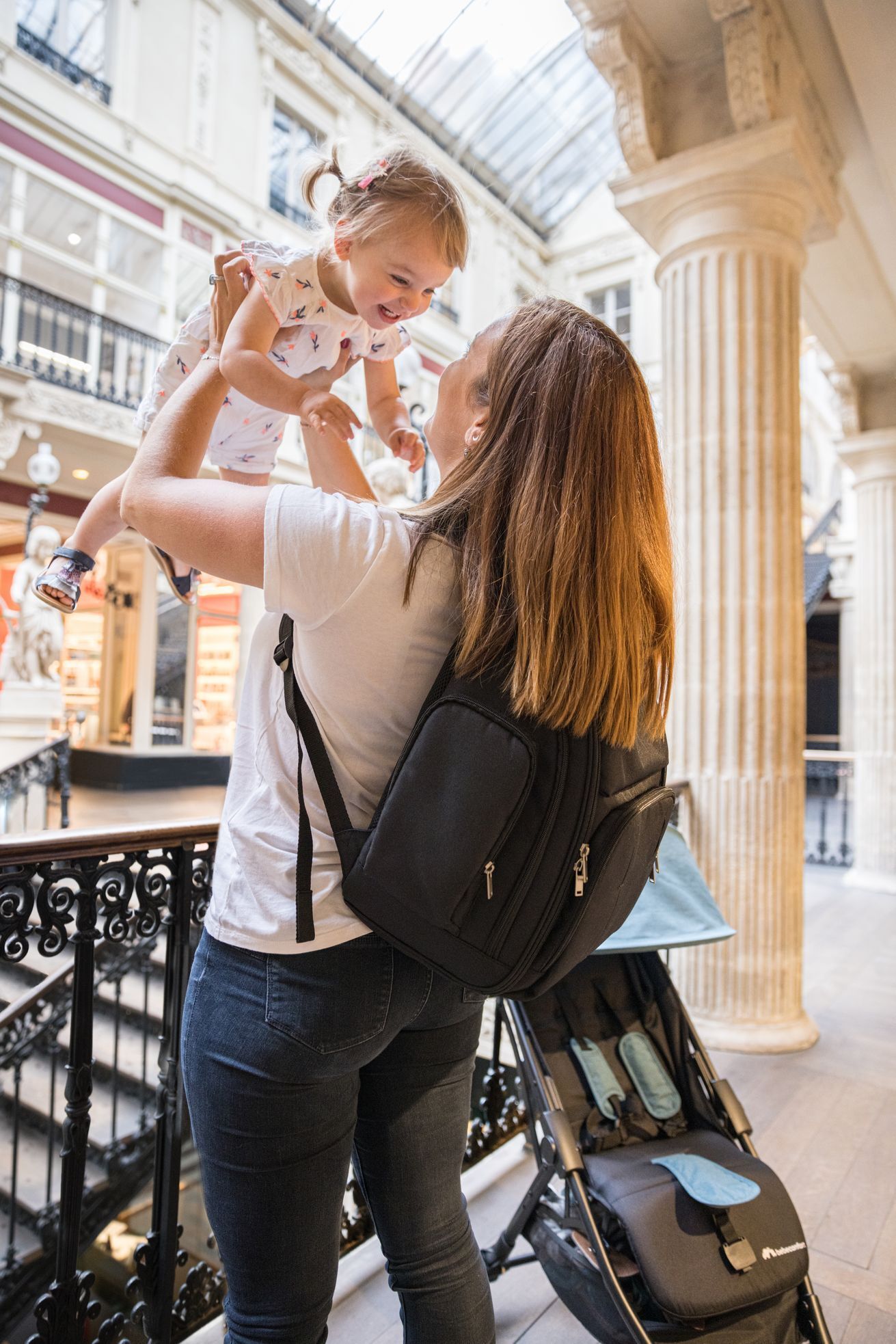 Пеленальная сумка-рюкзак BEBE CONFORT черная (1649057210) фото 12