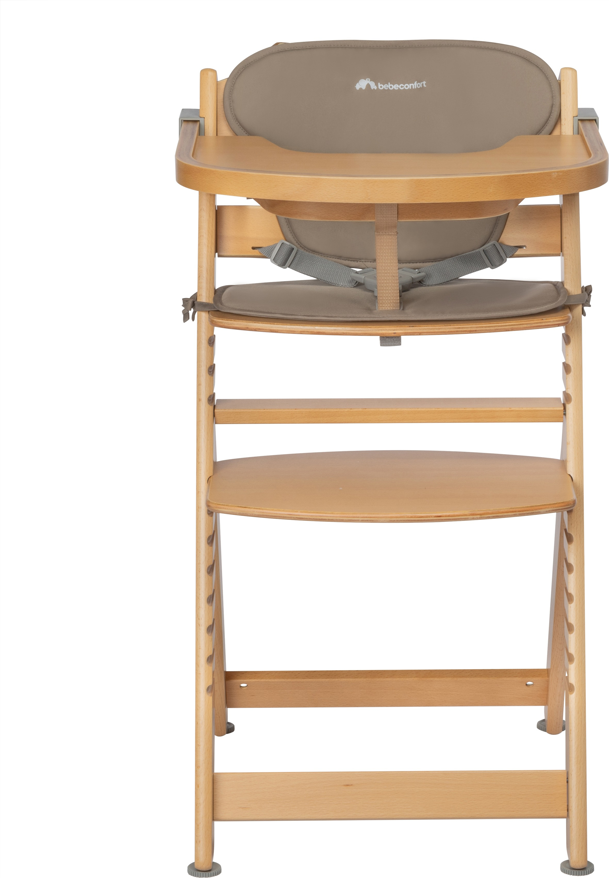 Стульчик для кормления с вкладышем BEBE CONFORT Timba Natural Wood/Beige (2771014210) фото 